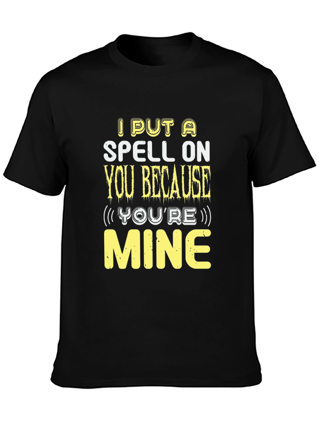 Spell On You Graphic Tee - Fun Halloween Shirt