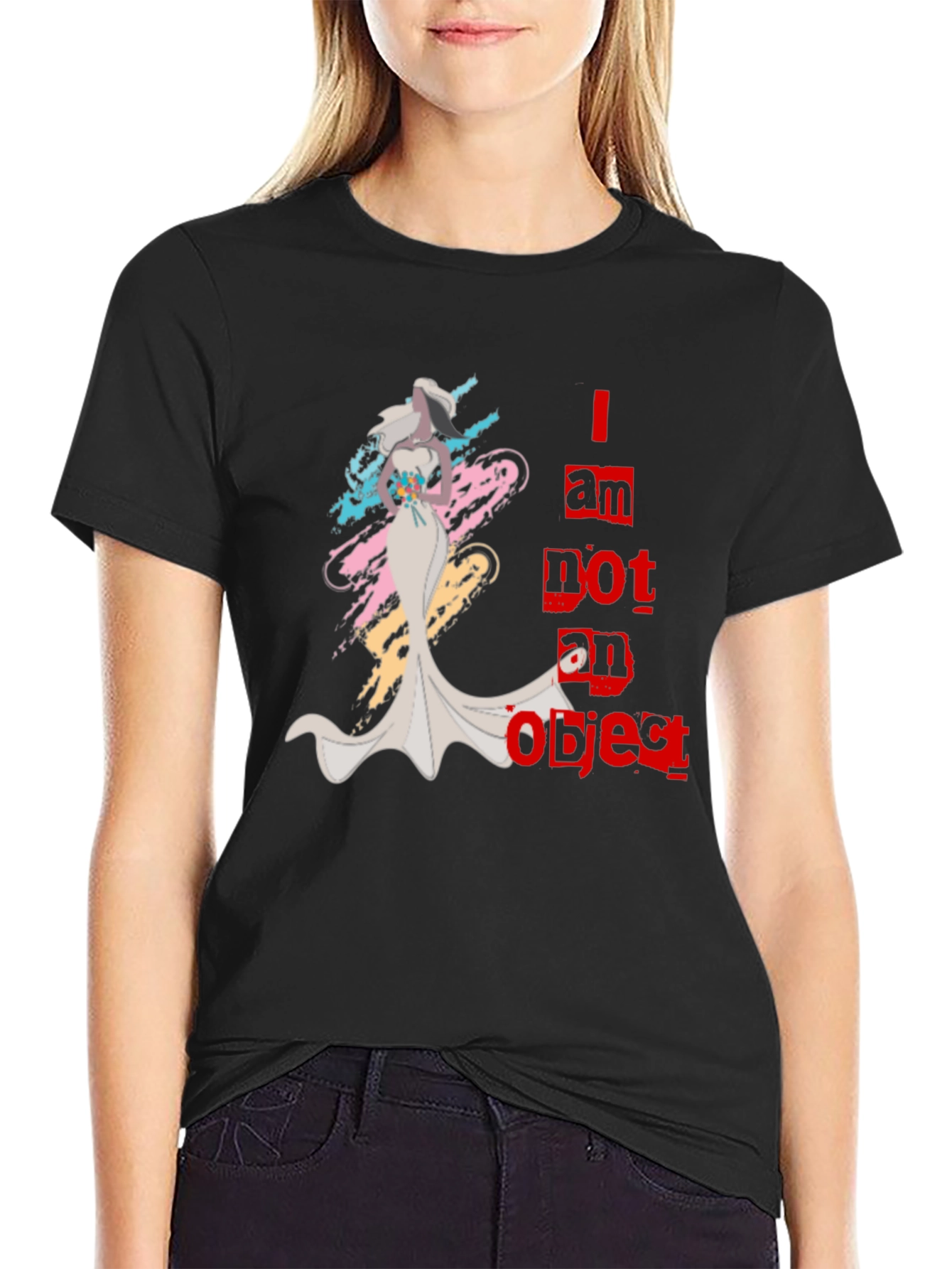 Empowering Graphic Tee: I am Not an Object