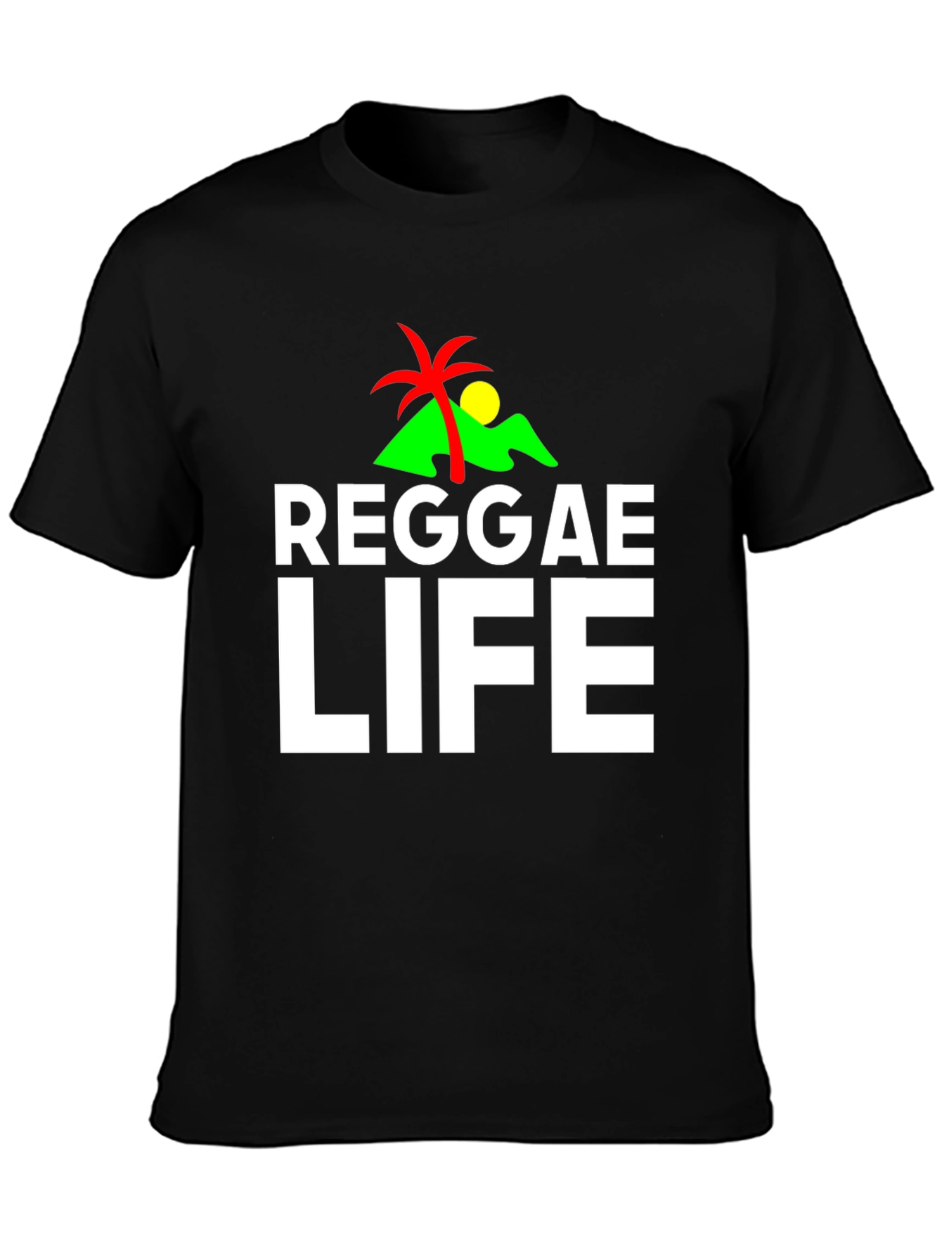 Reggae Life Graphic Tee - Island Style