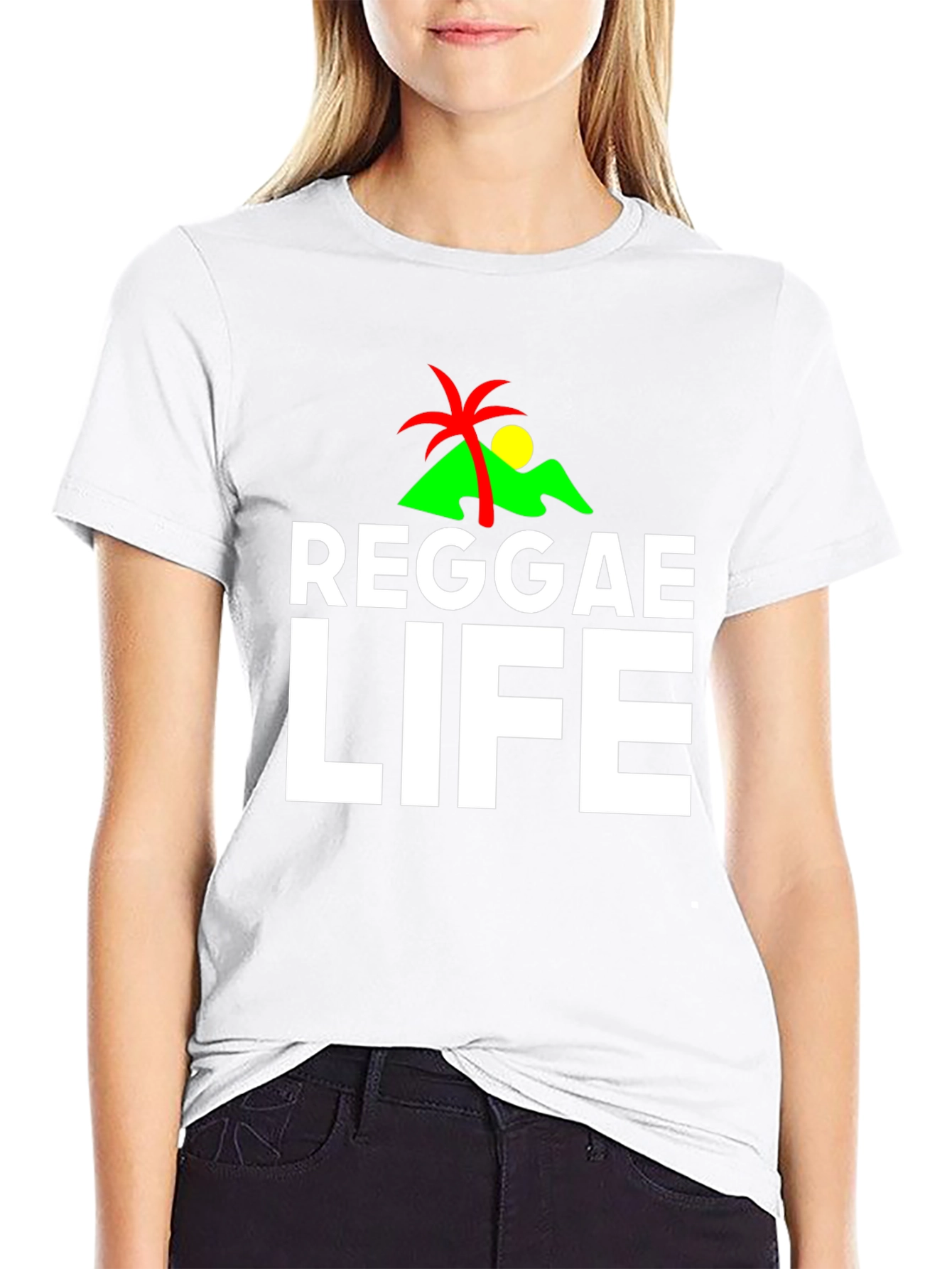 Reggae Life Graphic Tee - Island Style
