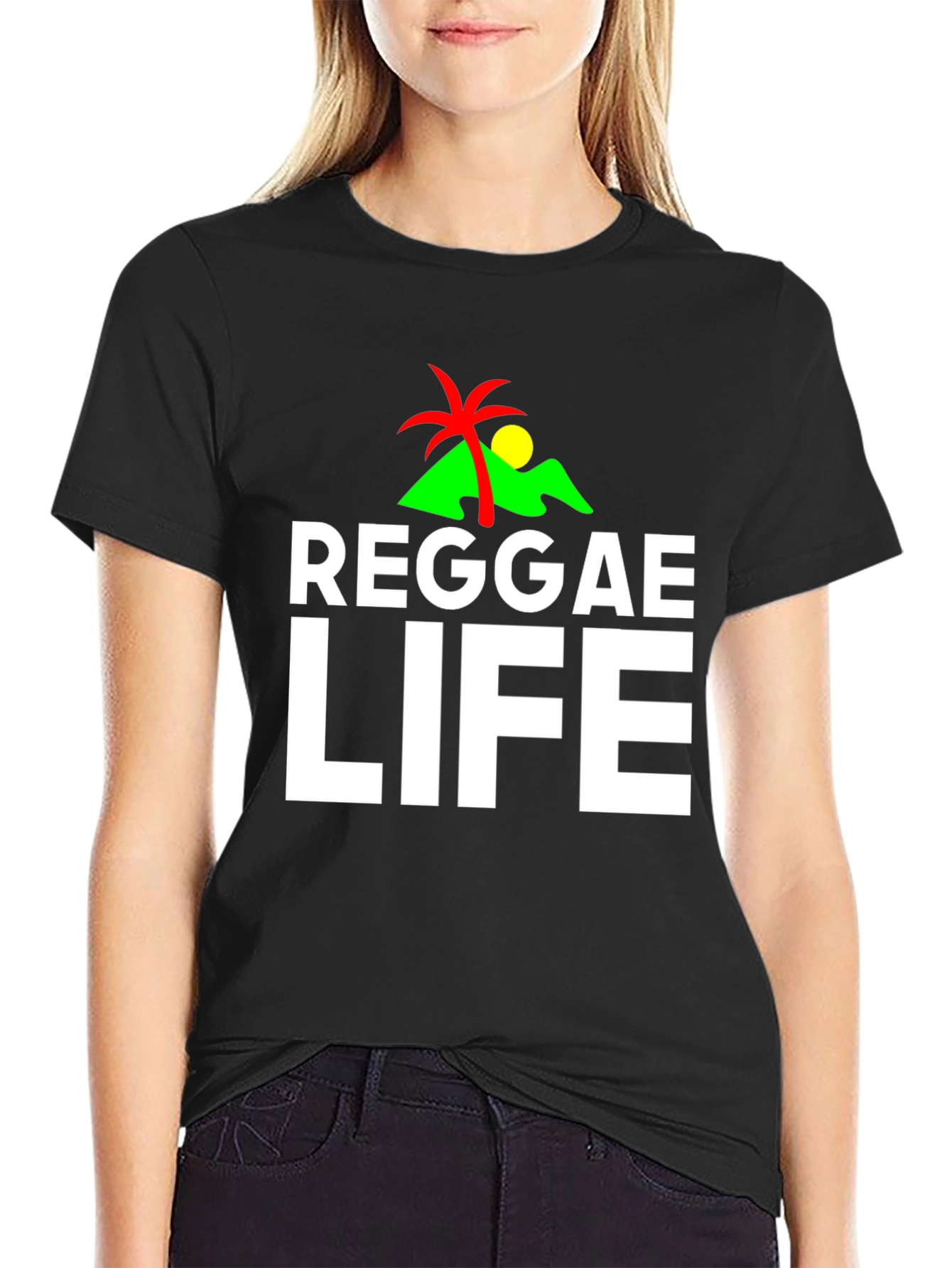 Reggae Life Graphic Tee - Island Style