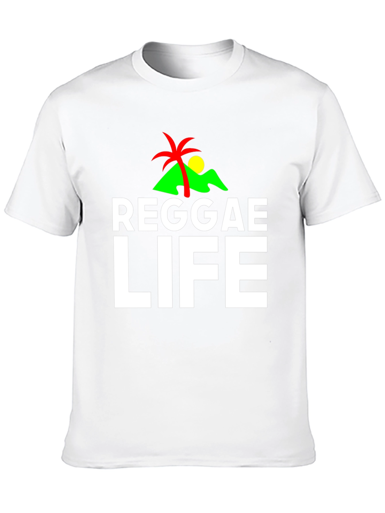 Reggae Life Graphic Tee - Island Style