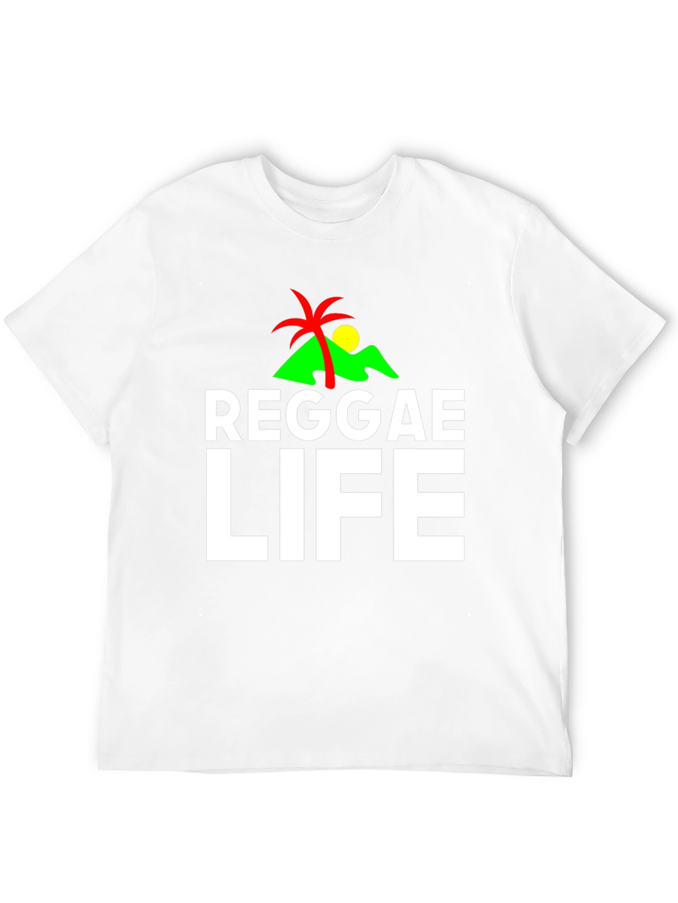 Reggae Life Graphic Tee - Island Style