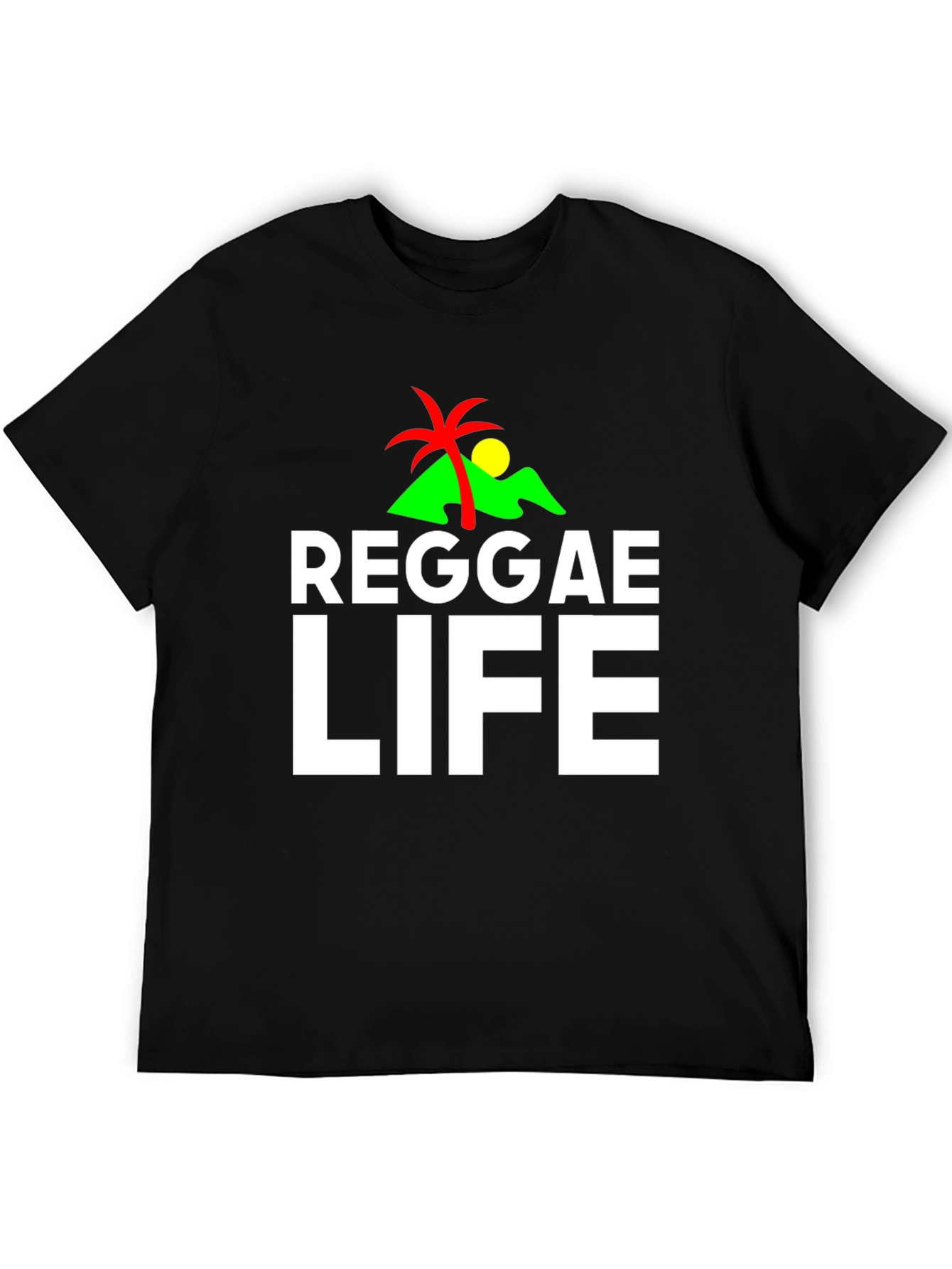 Reggae Life Graphic Tee - Island Style