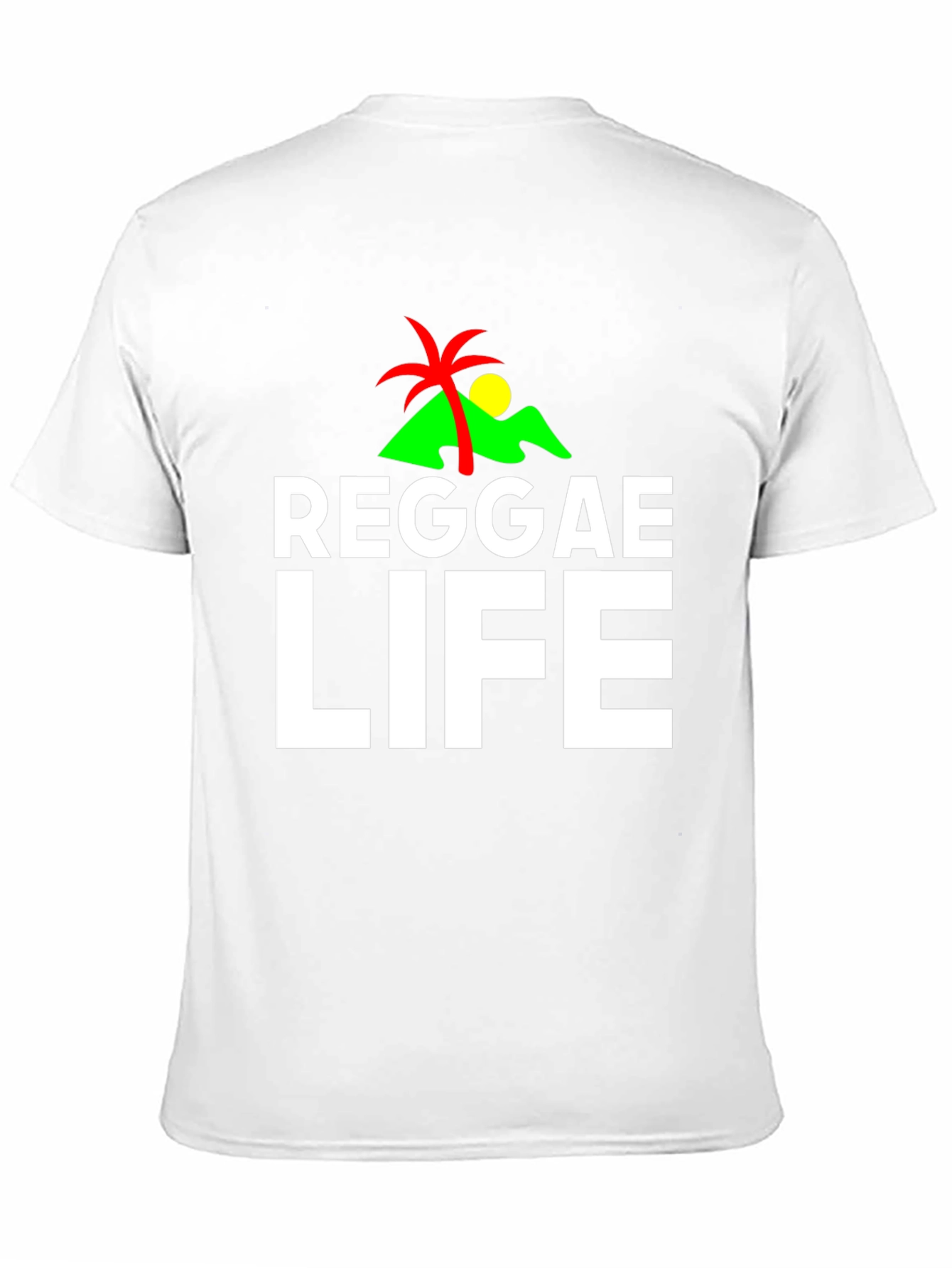 Reggae Life Graphic Tee - Island Style