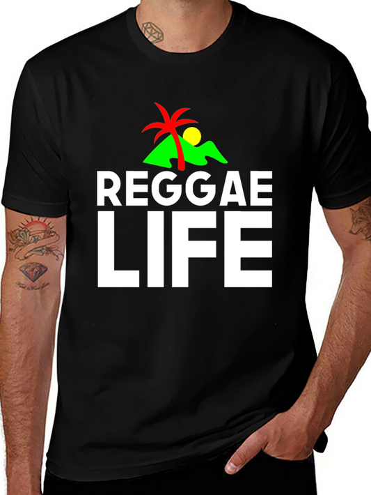Reggae Life Graphic Tee - Island Style