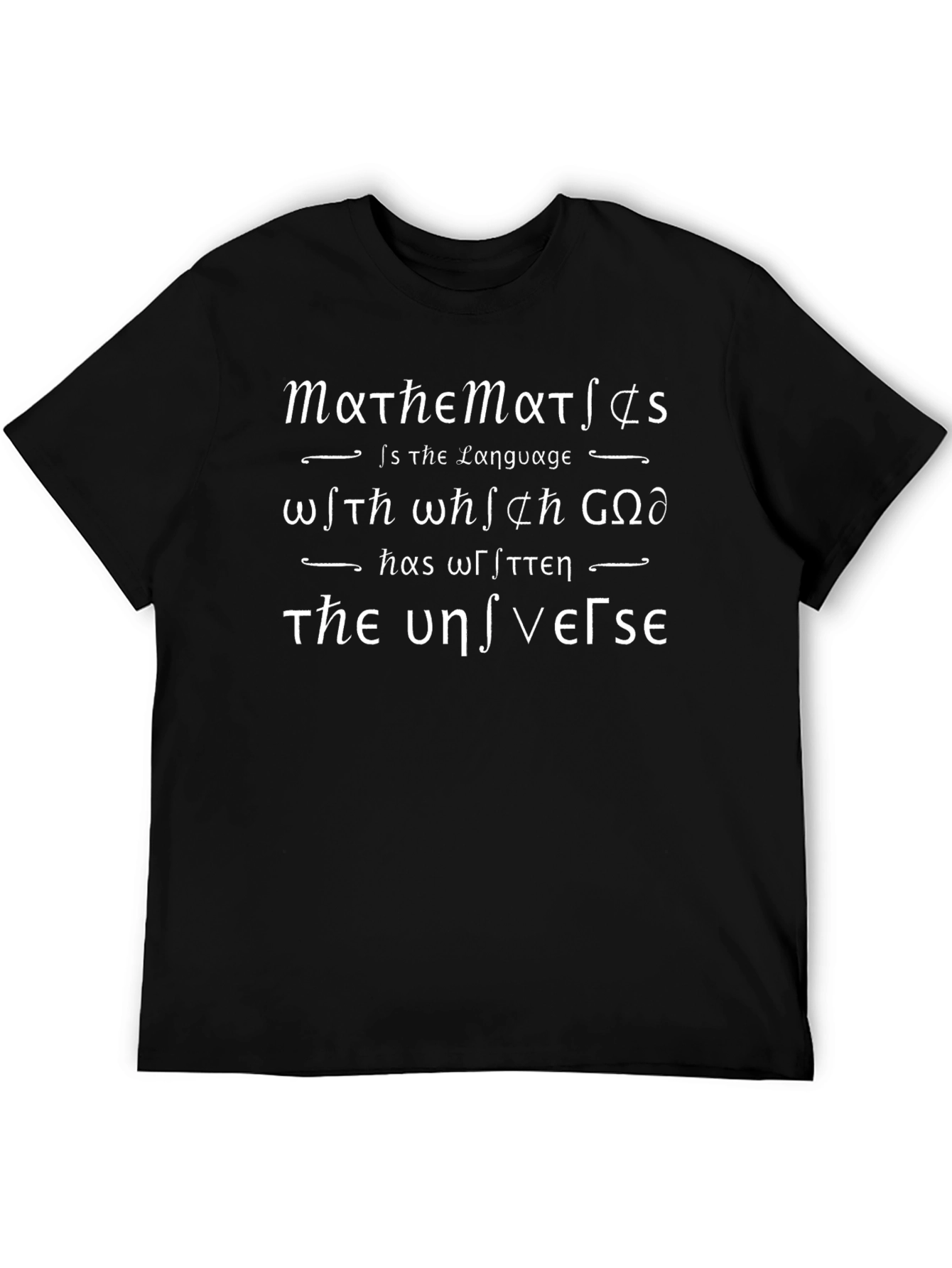 Mathematics is the Language T-Shirt
