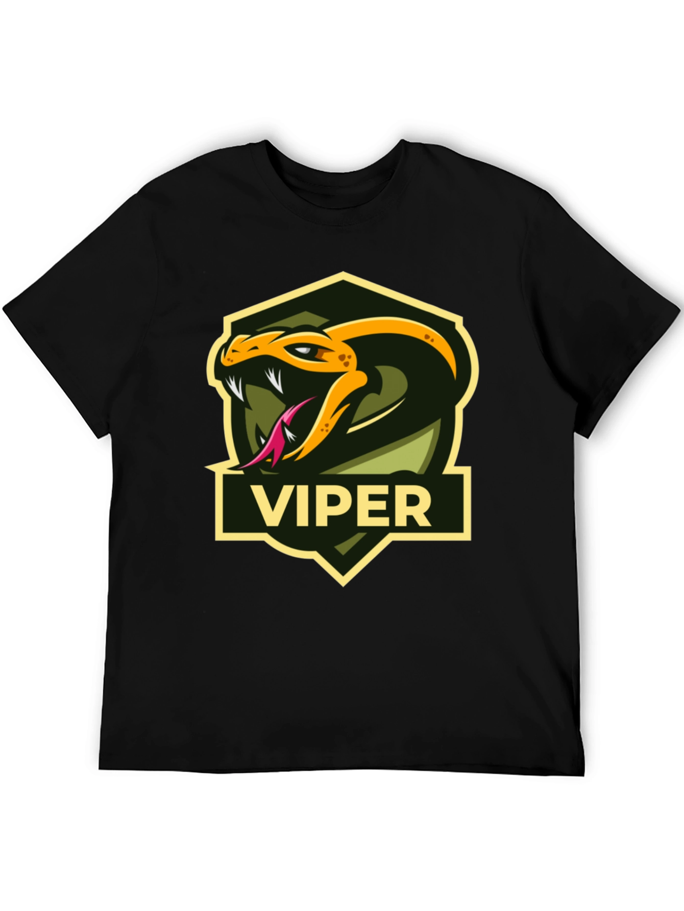 Viper Graphic T-Shirt - Snake Logo Tee