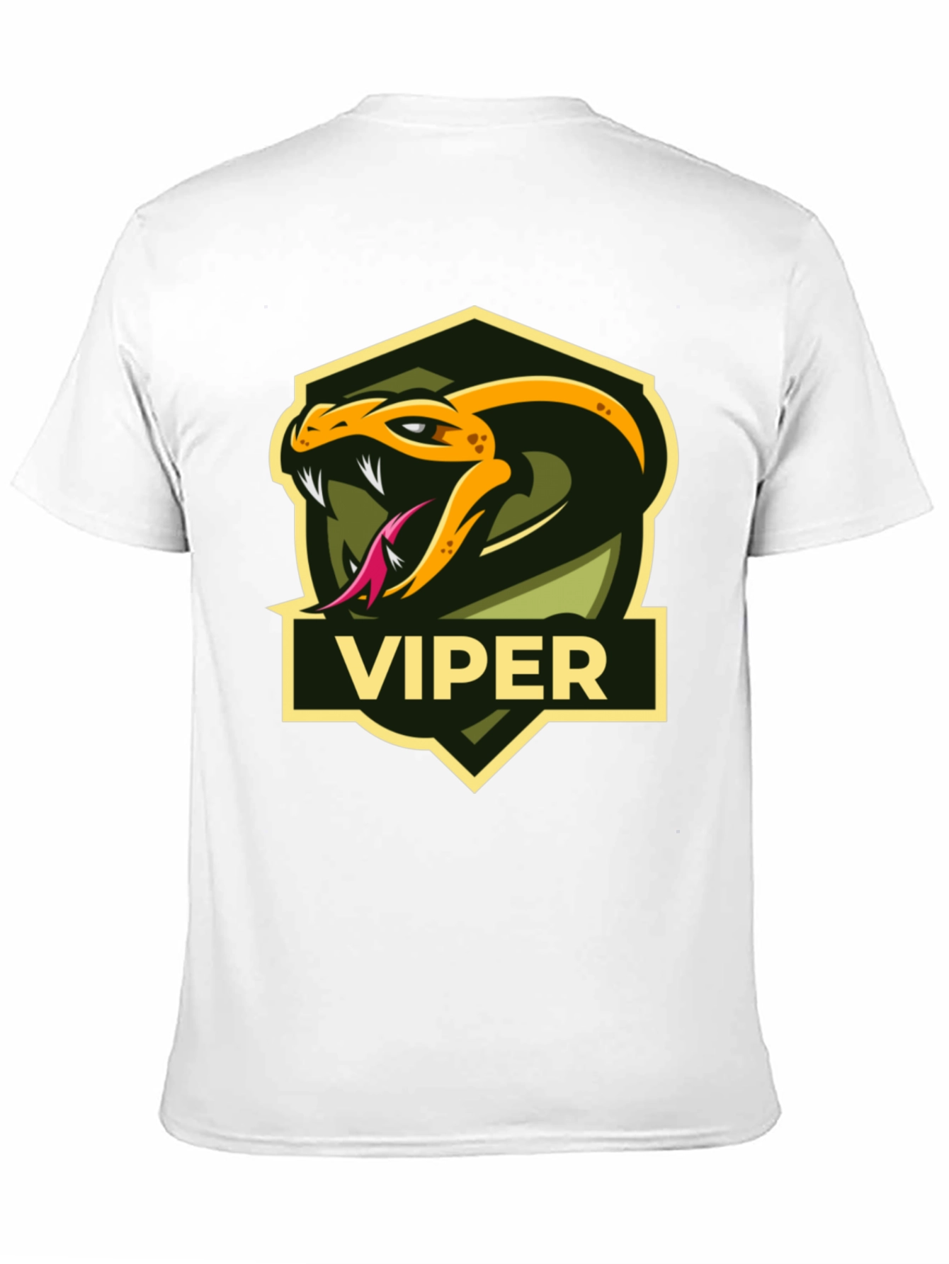 Viper Graphic T-Shirt - Snake Logo Tee