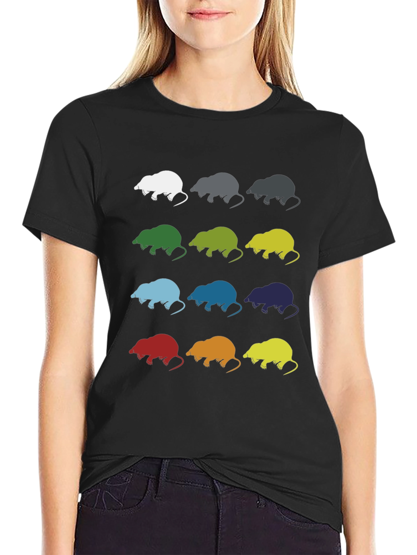 Pop Art Mole T-Shirt | Unique Graphic Tee