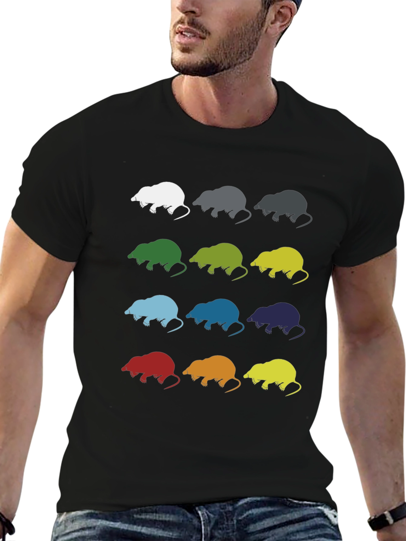 Pop Art Mole T-Shirt | Unique Graphic Tee