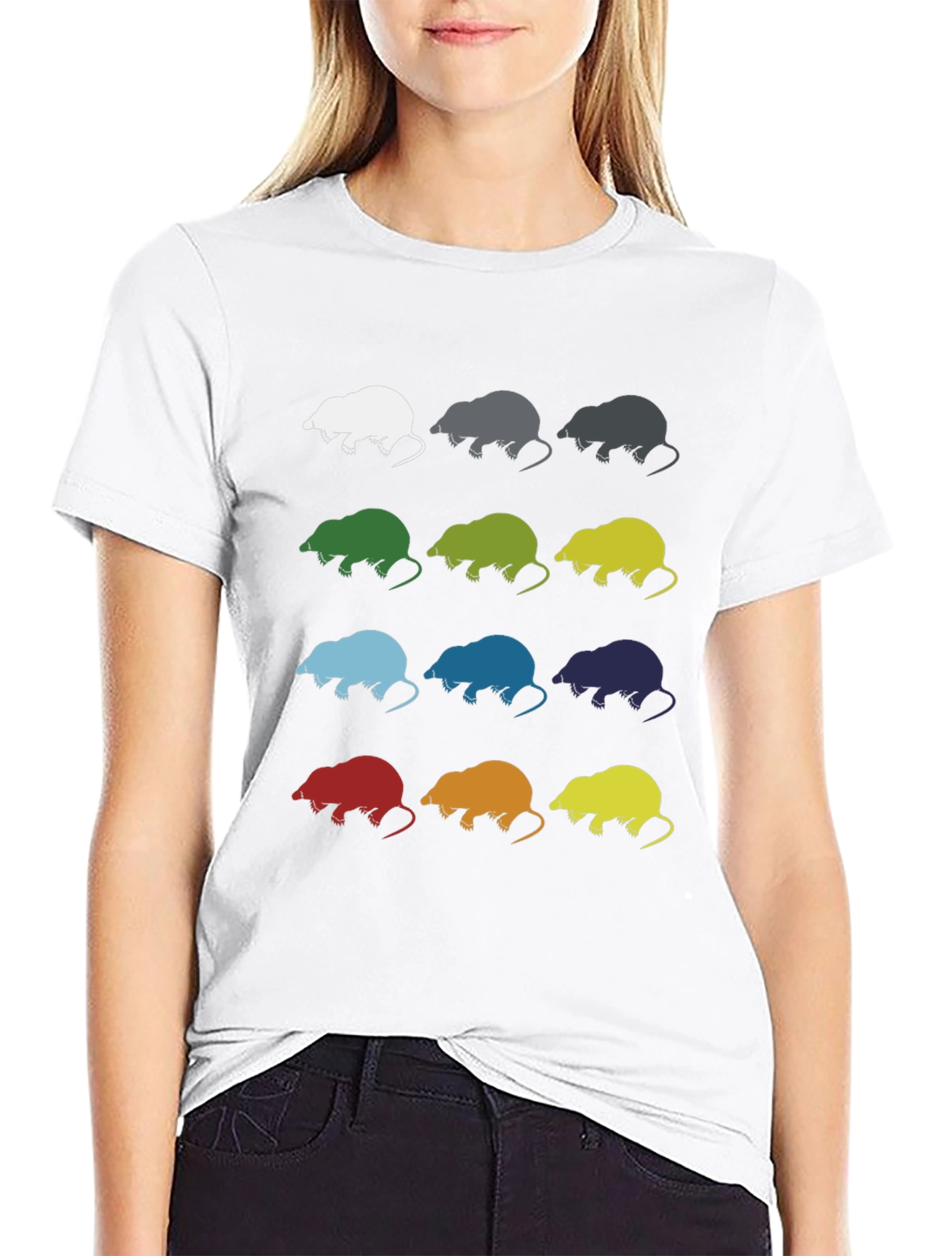 Pop Art Mole T-Shirt | Unique Graphic Tee