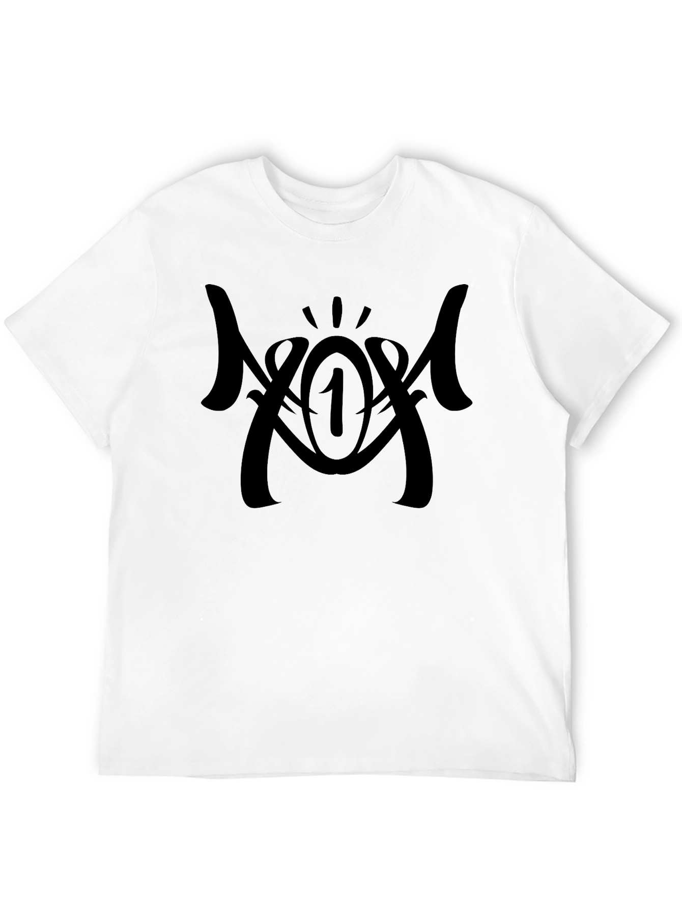 Black Graphic Tee - Bold Design