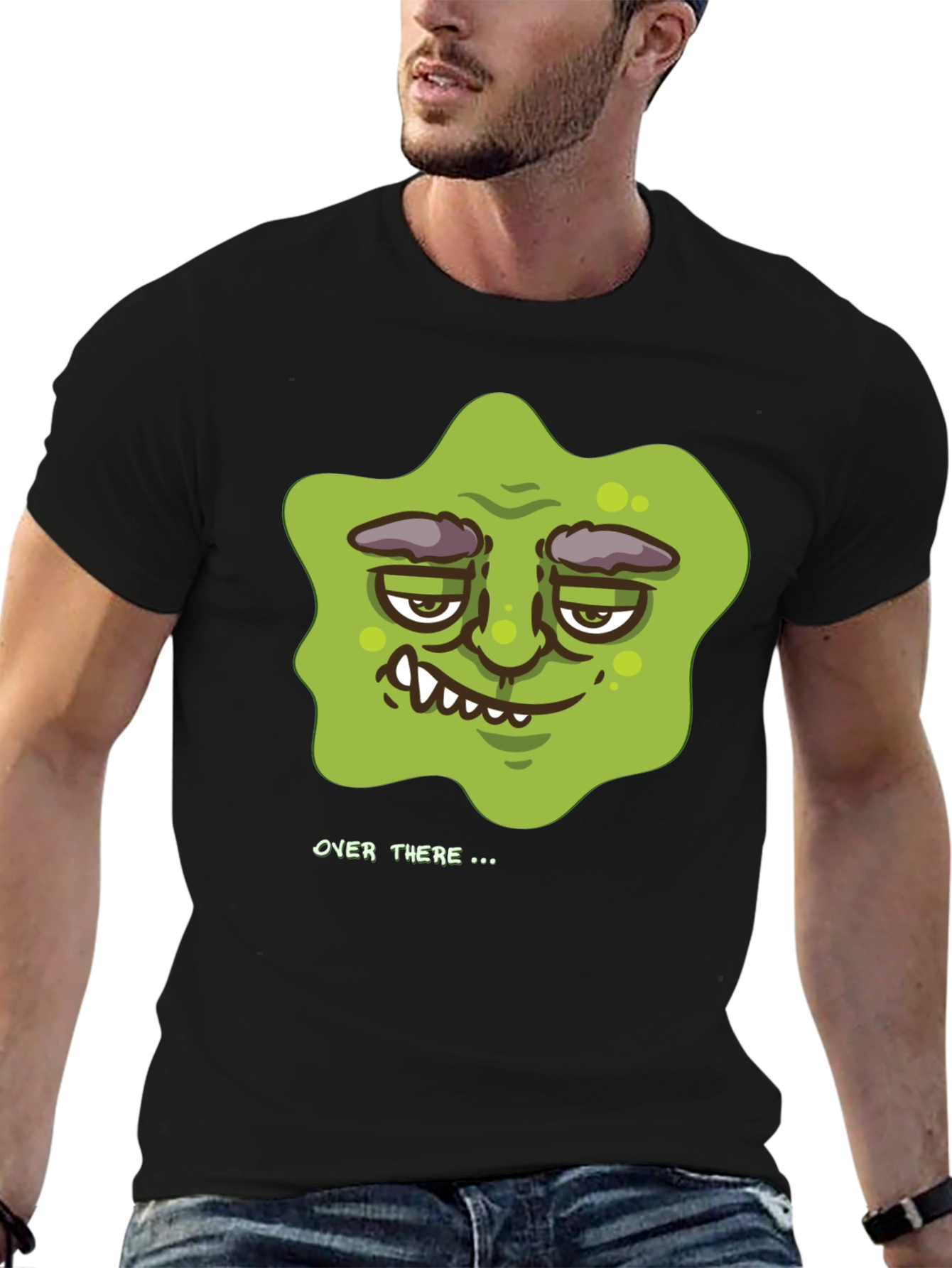 Funny Green Blob T-Shirt