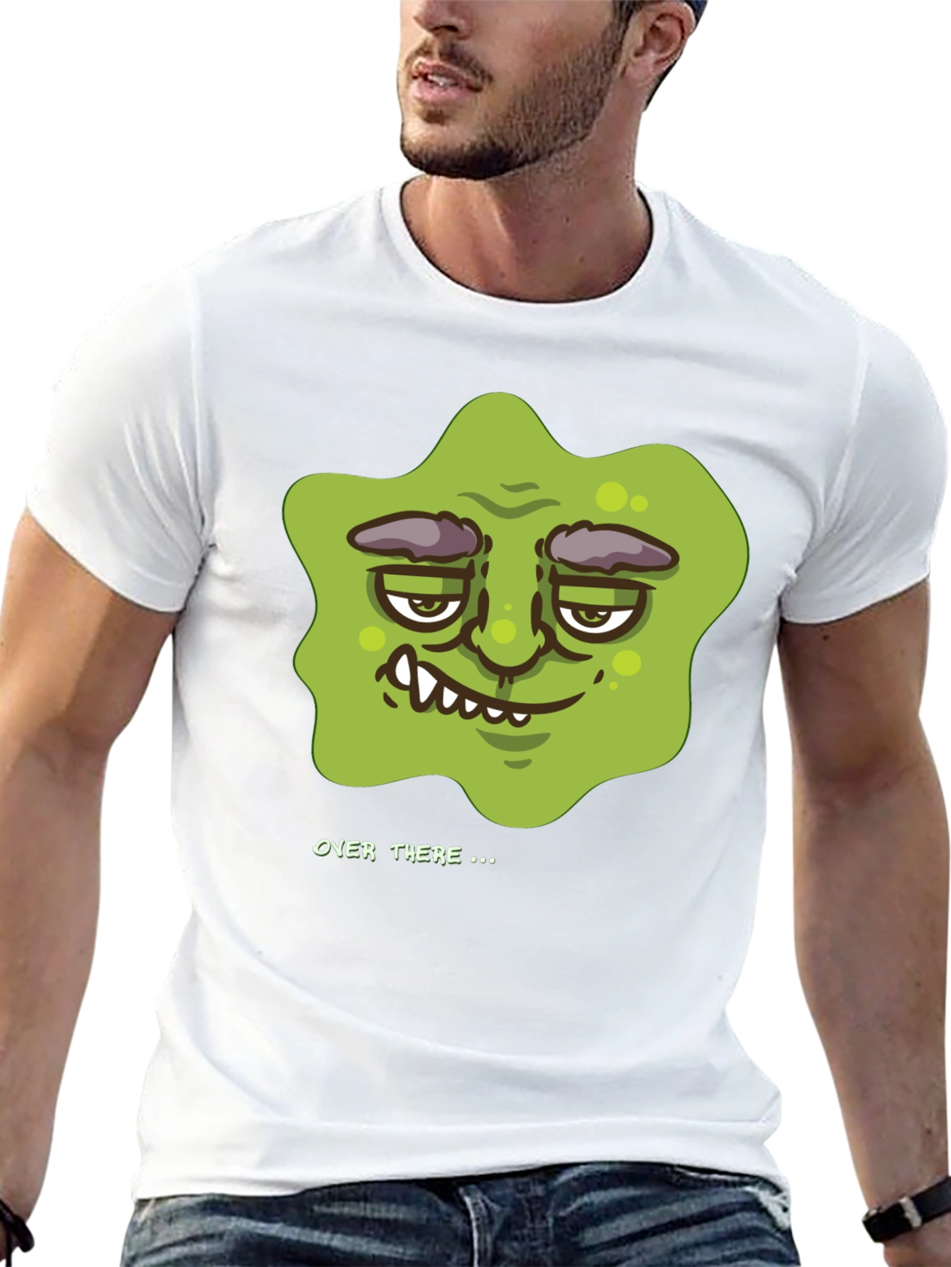 Funny Green Blob T-Shirt