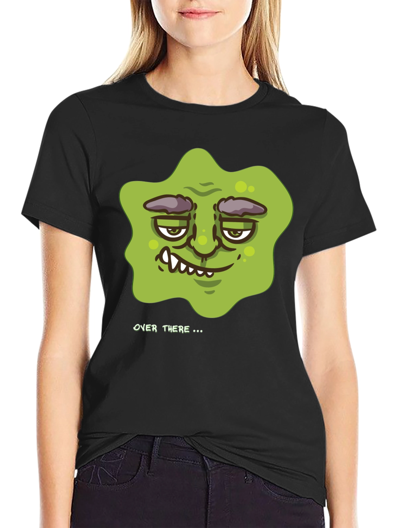 Funny Green Blob T-Shirt