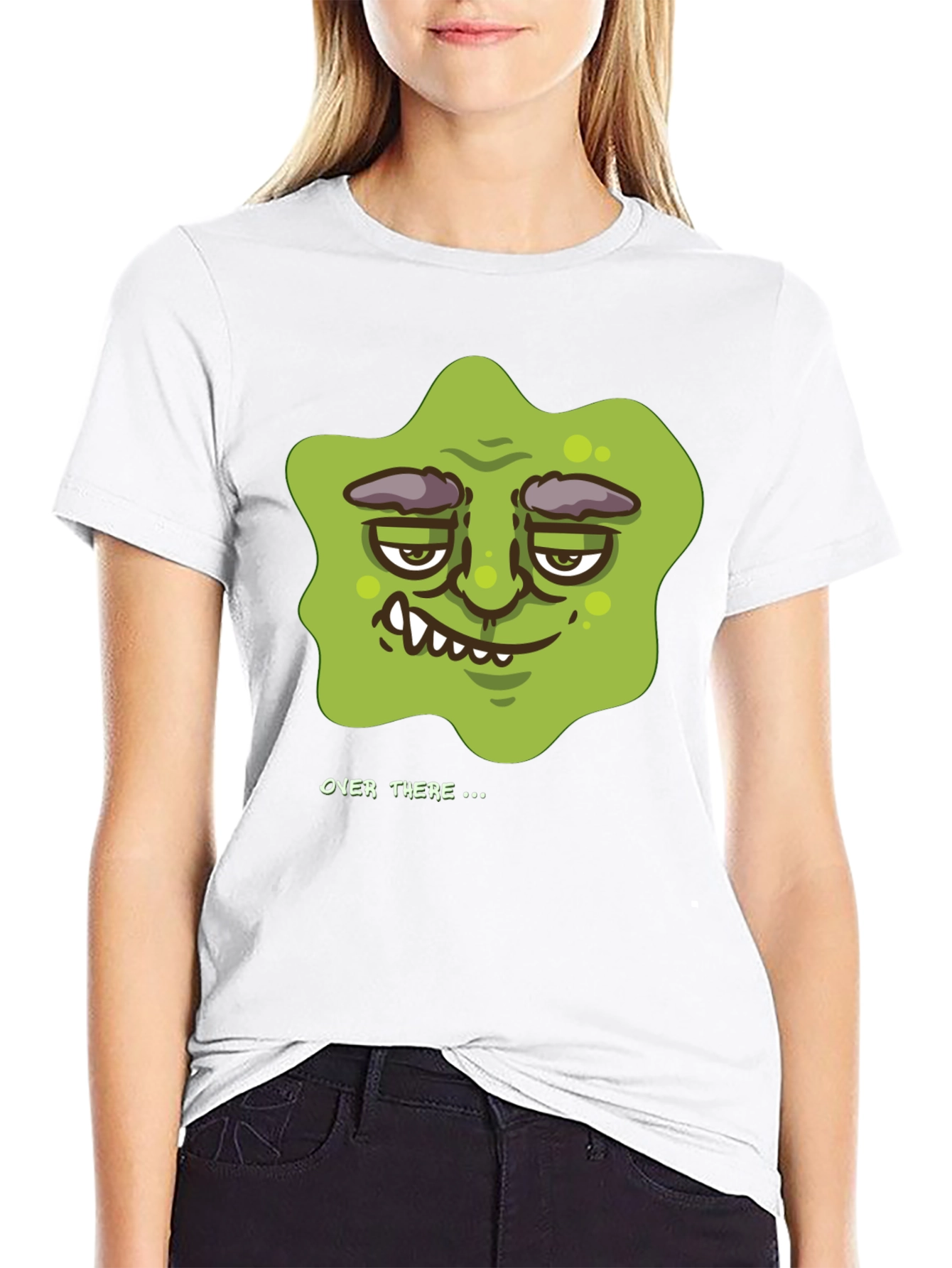 Funny Green Blob T-Shirt