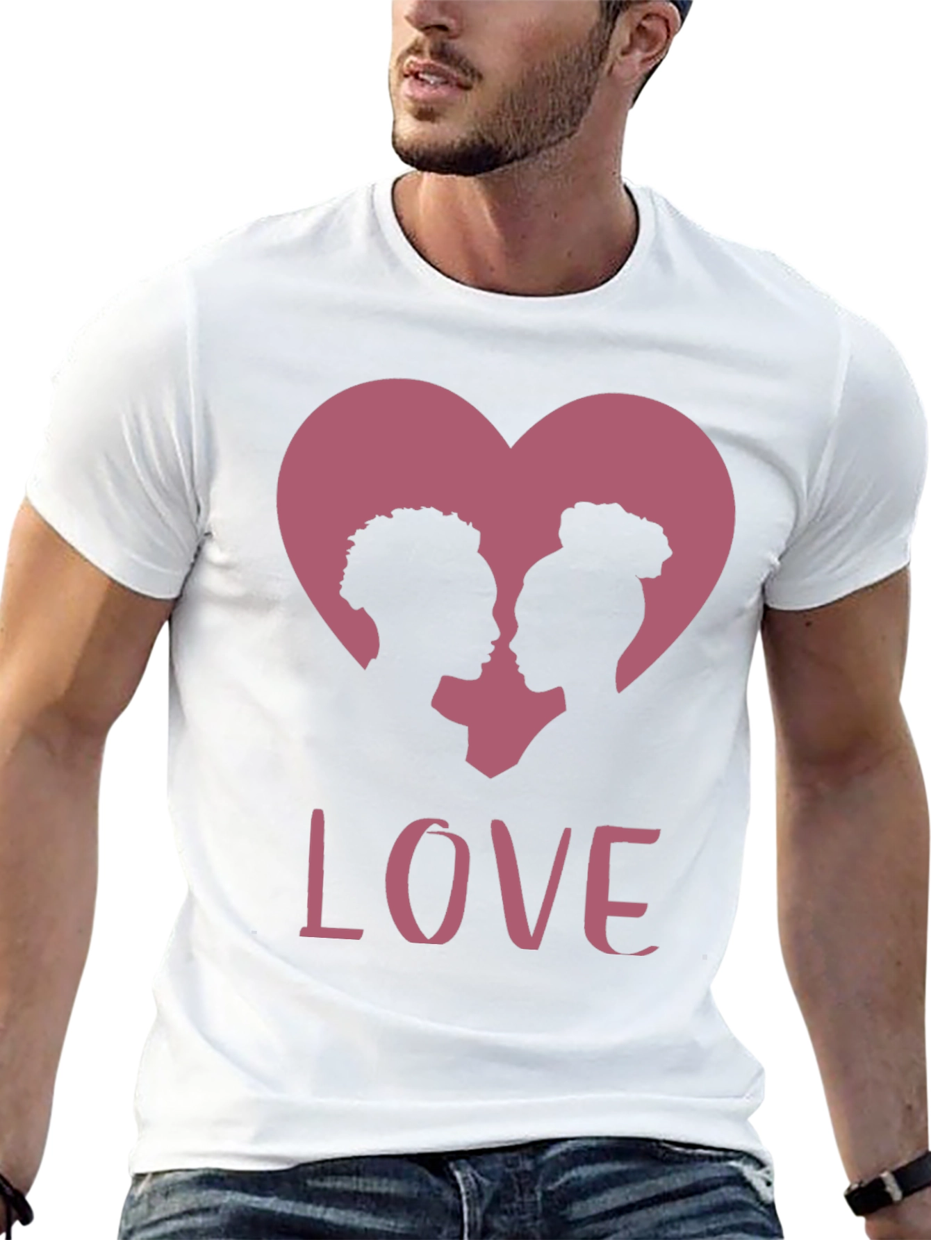 Love Silhouette T-Shirt