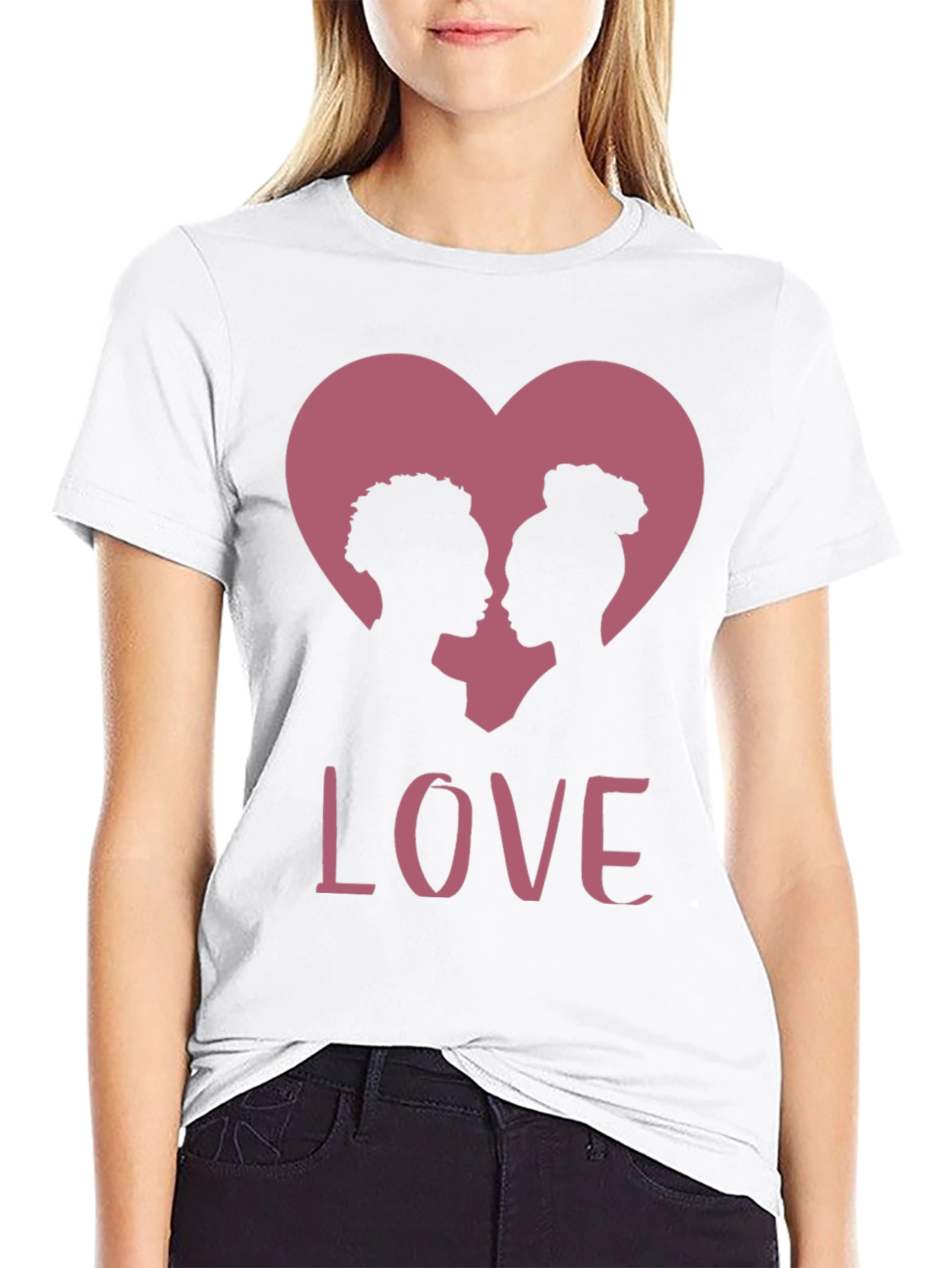 Love Silhouette T-Shirt