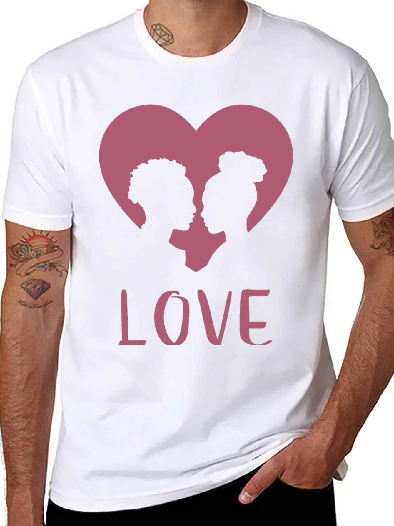 Love Silhouette T-Shirt