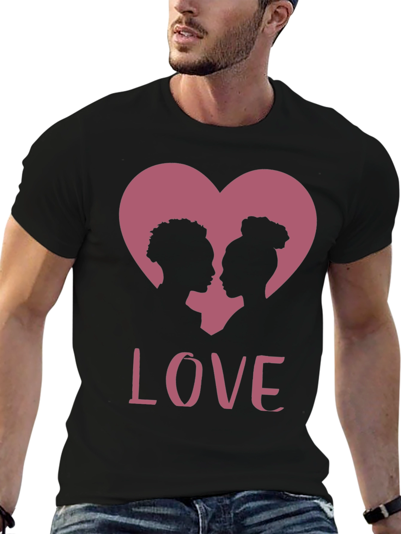 Love Silhouette T-Shirt
