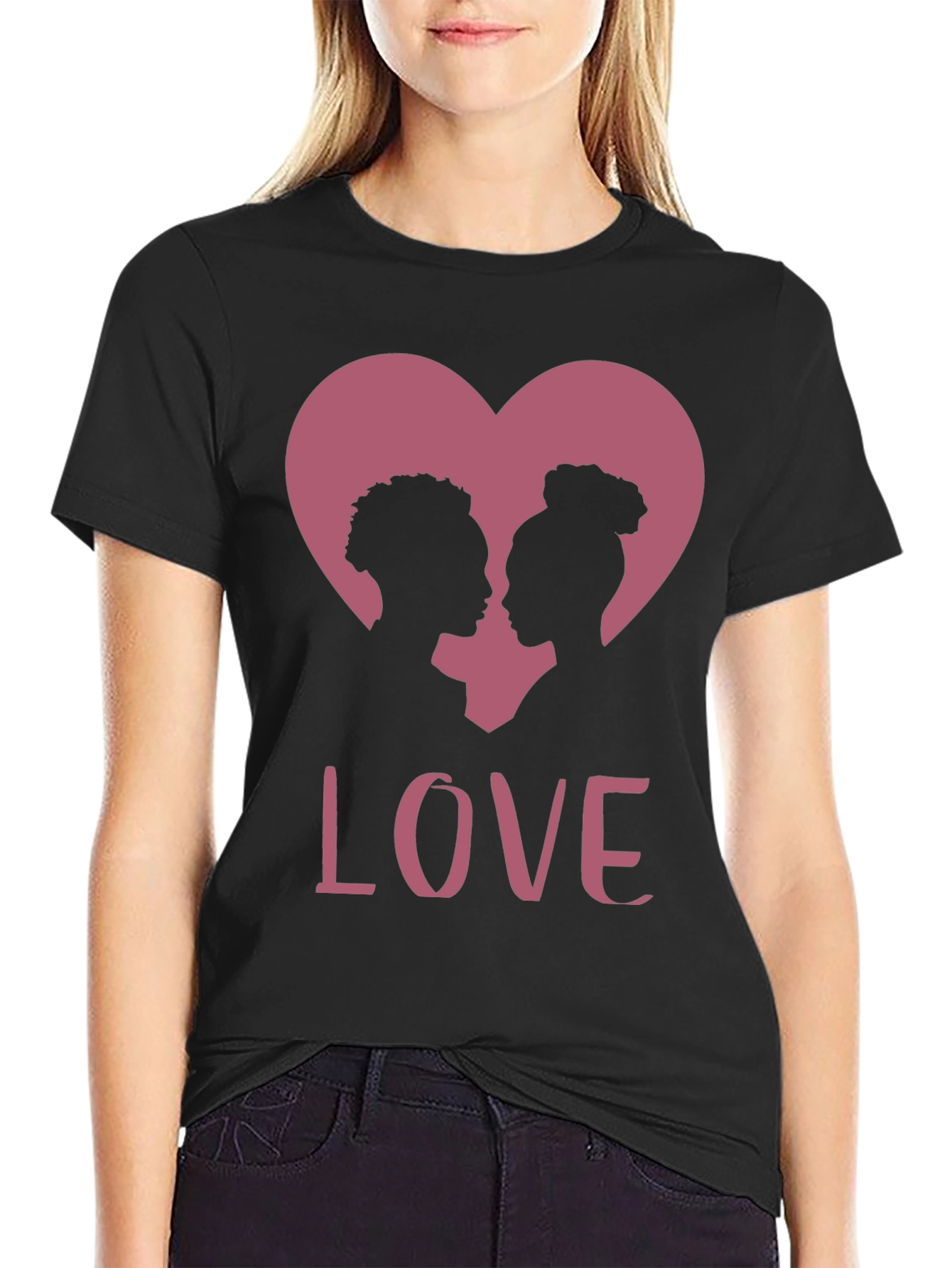 Love Silhouette T-Shirt
