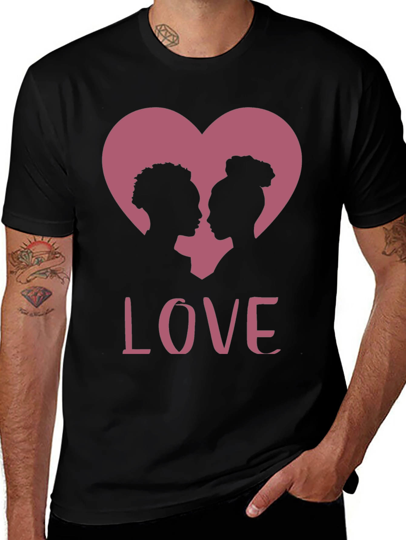 Love Silhouette T-Shirt