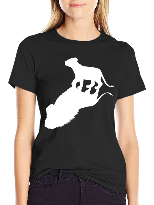 Lion King Black T-Shirt - Simba on Pride Rock