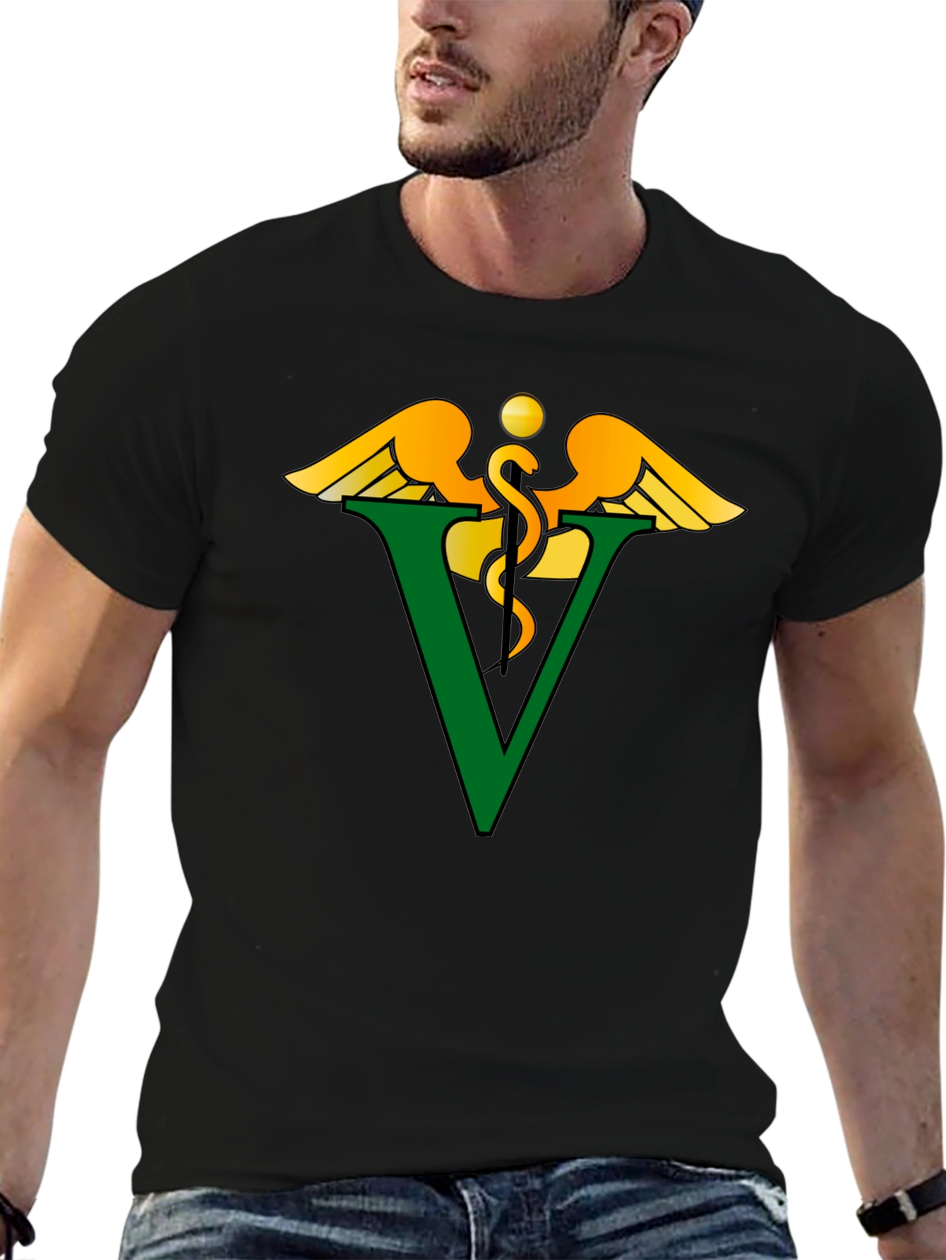 Veterinary Symbol Graphic Tee
