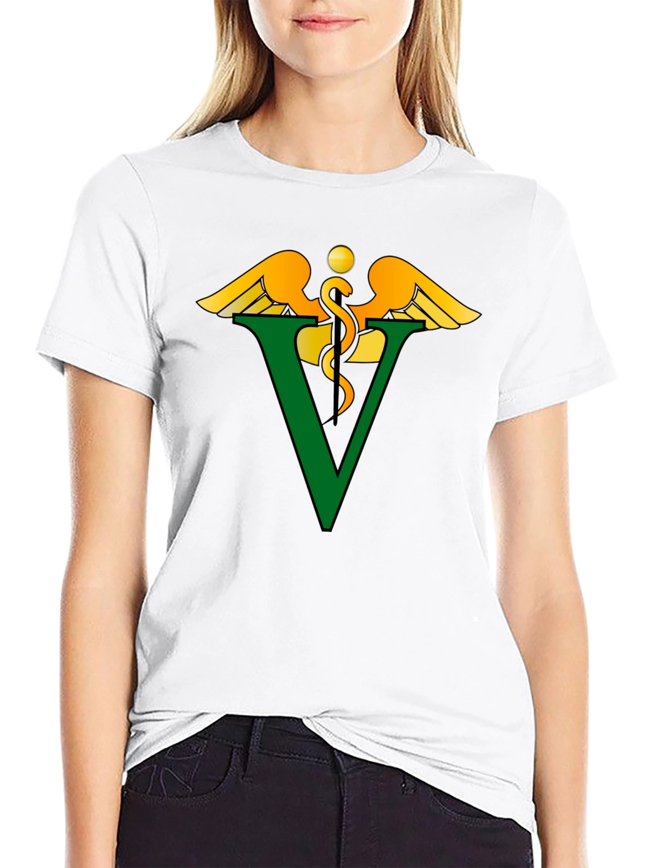 Veterinary Symbol Graphic Tee