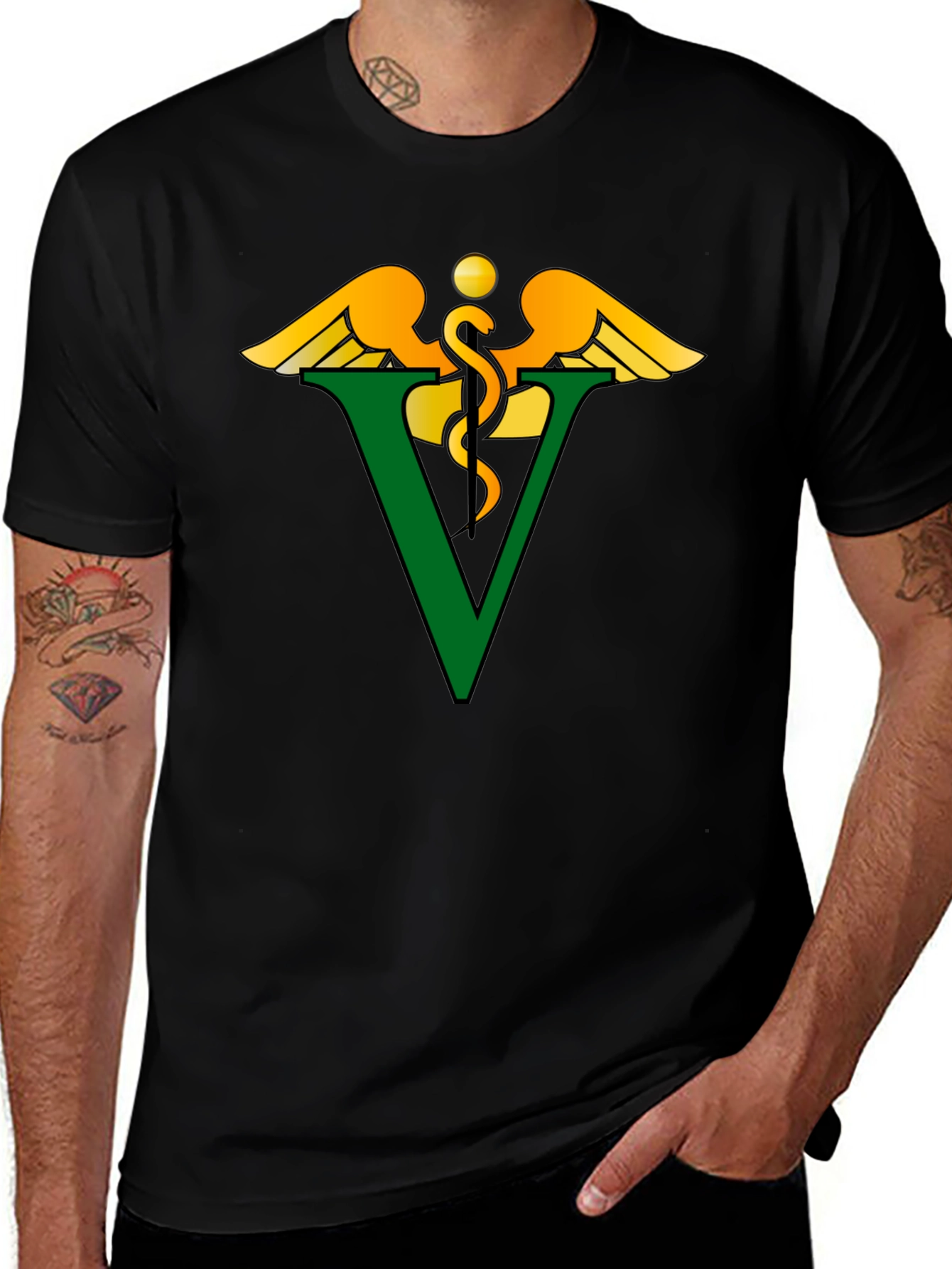 Veterinary Symbol Graphic Tee