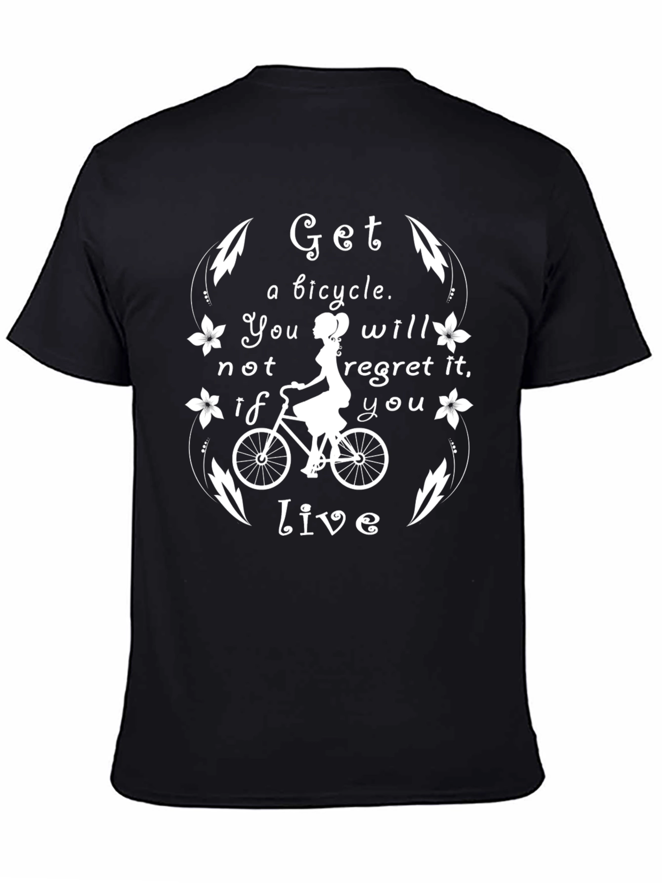 Get A Bicycle Graphic Tee - Unisex Adult T-Shirt