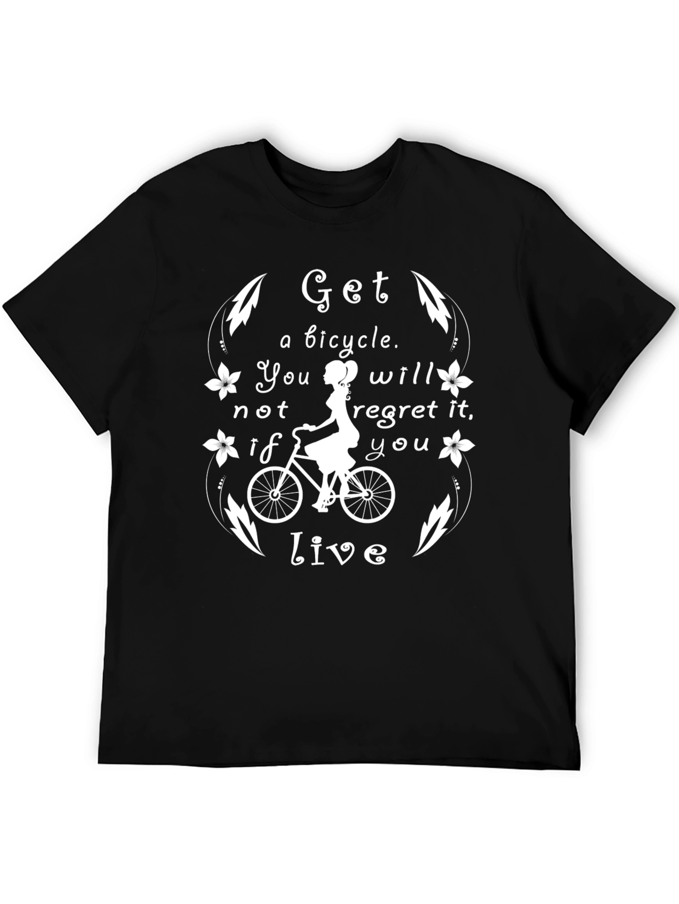 Get A Bicycle Graphic Tee - Unisex Adult T-Shirt