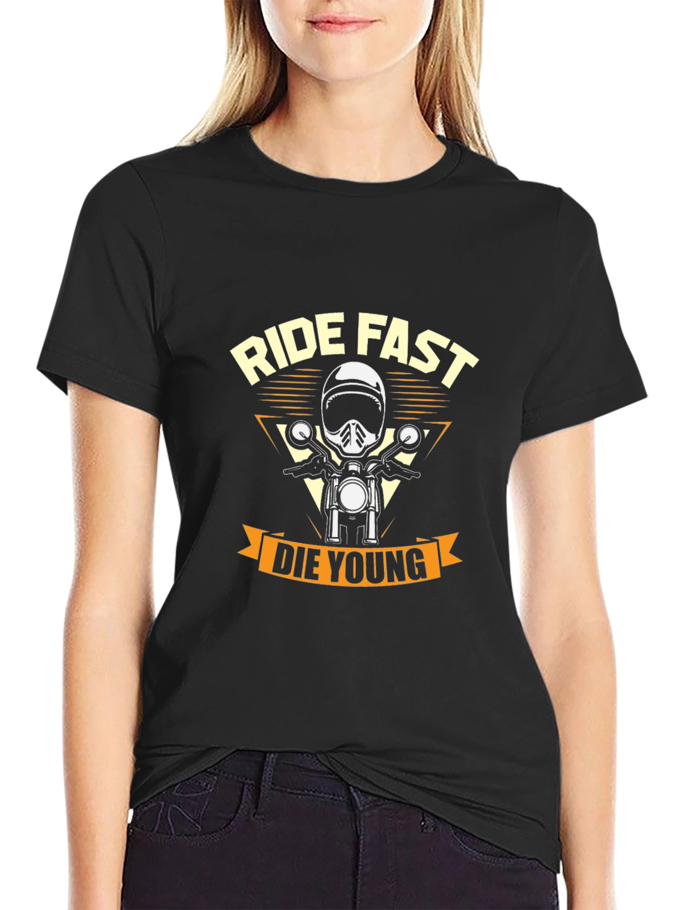 Ride Fast Die Young Biker T-Shirt