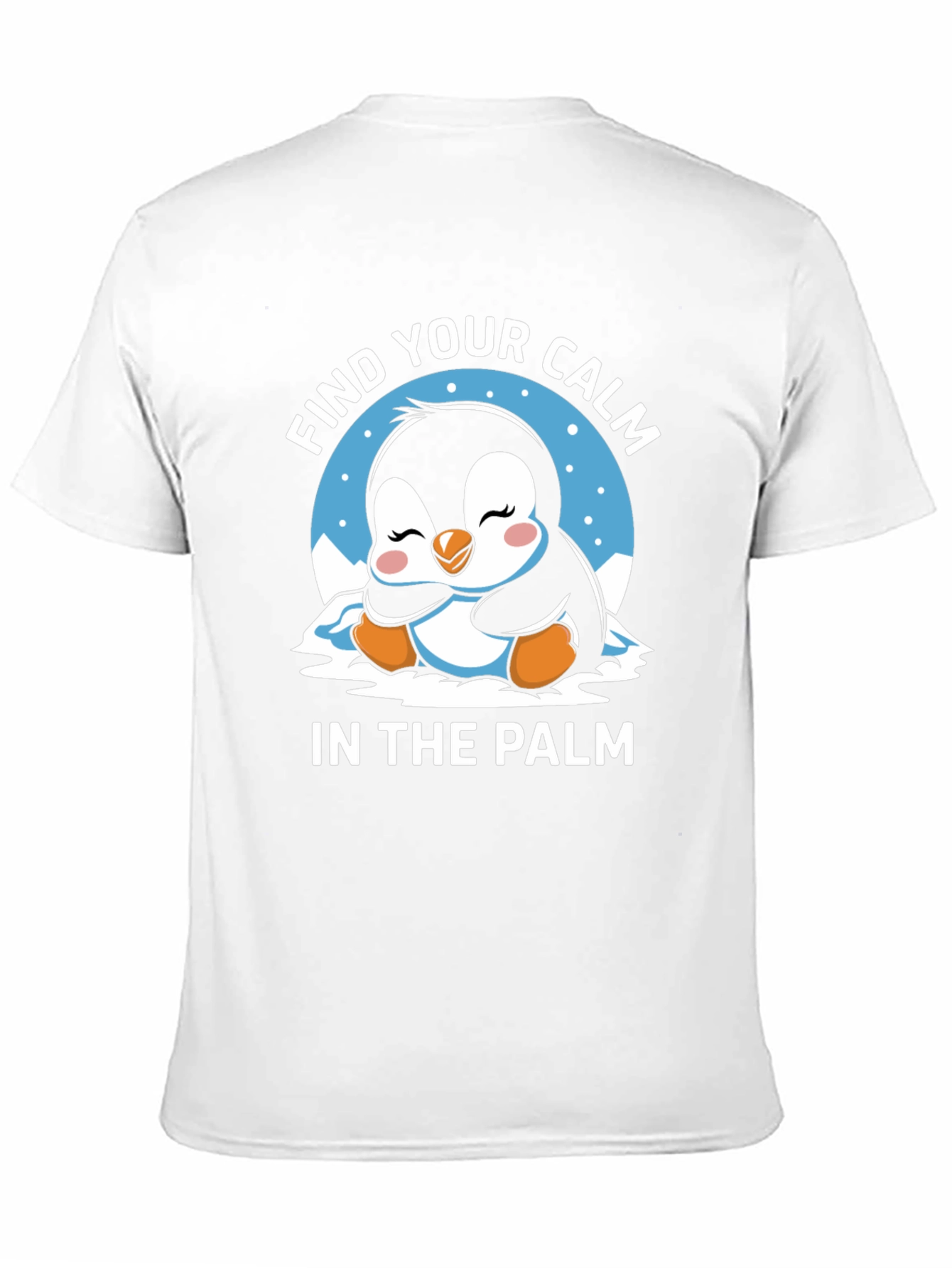 Find Your Calm Penguin T-Shirt