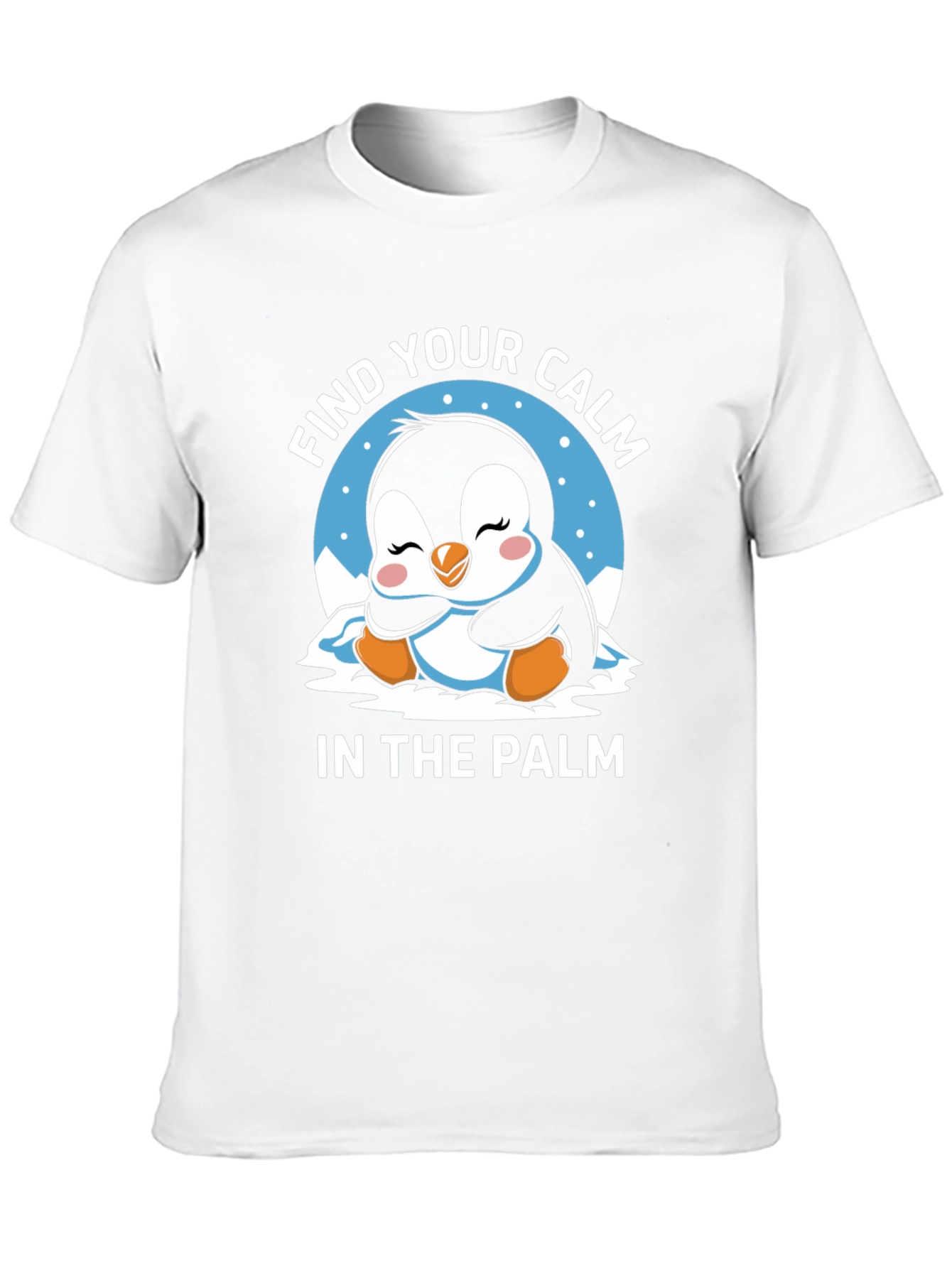 Find Your Calm Penguin T-Shirt