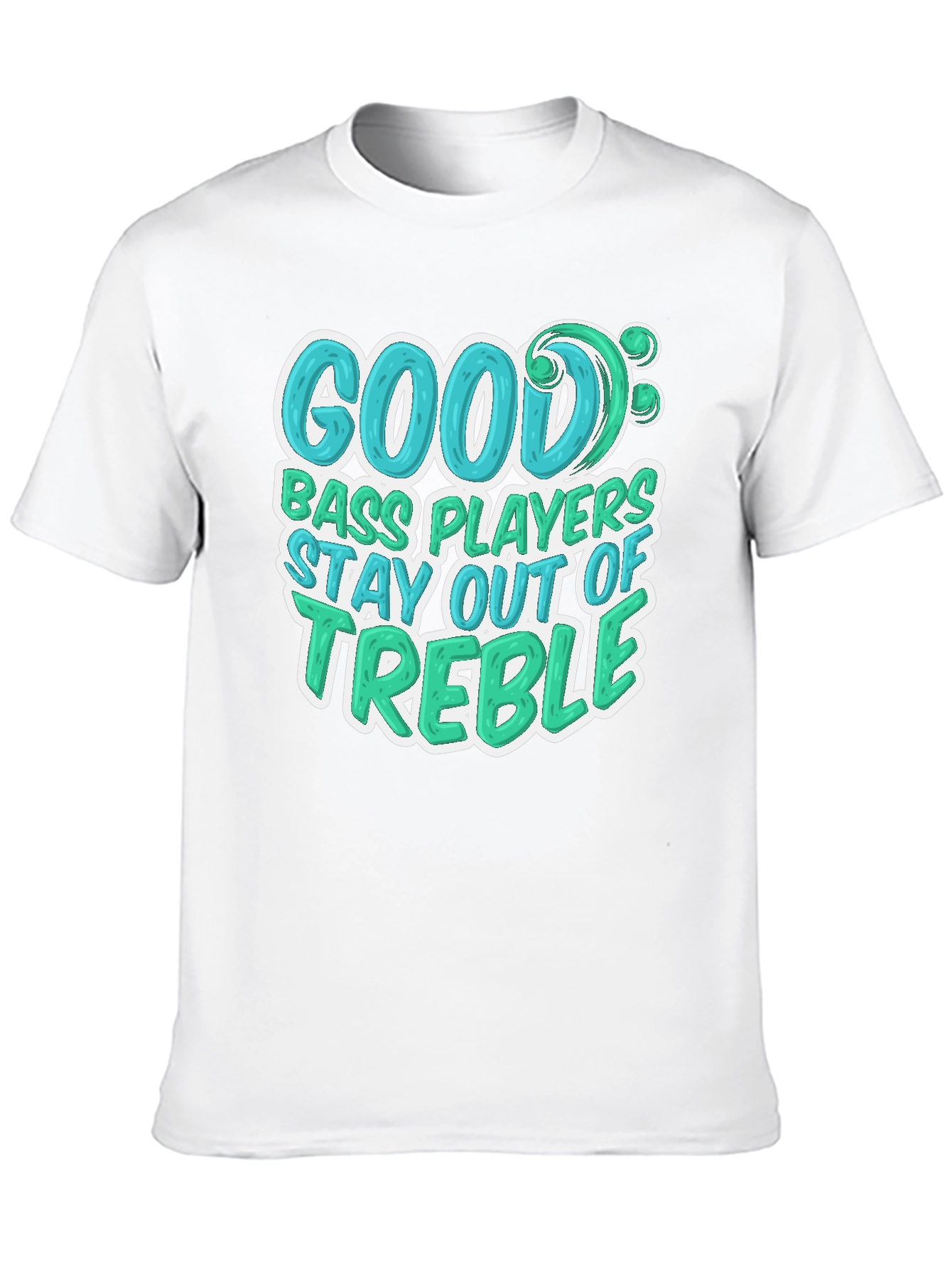 Good Bass Players Graphic T-Shirt