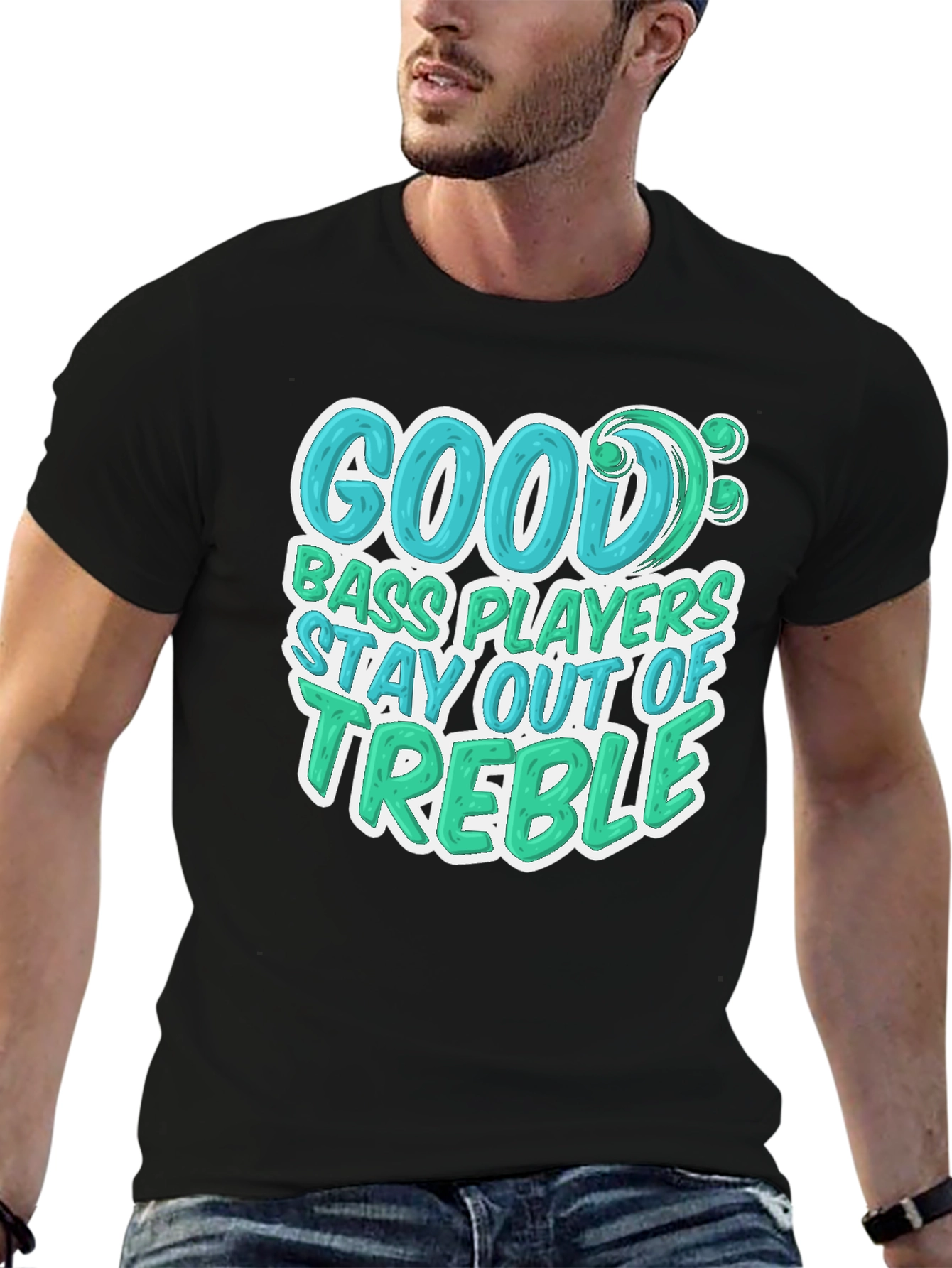 Good Bass Players Graphic T-Shirt