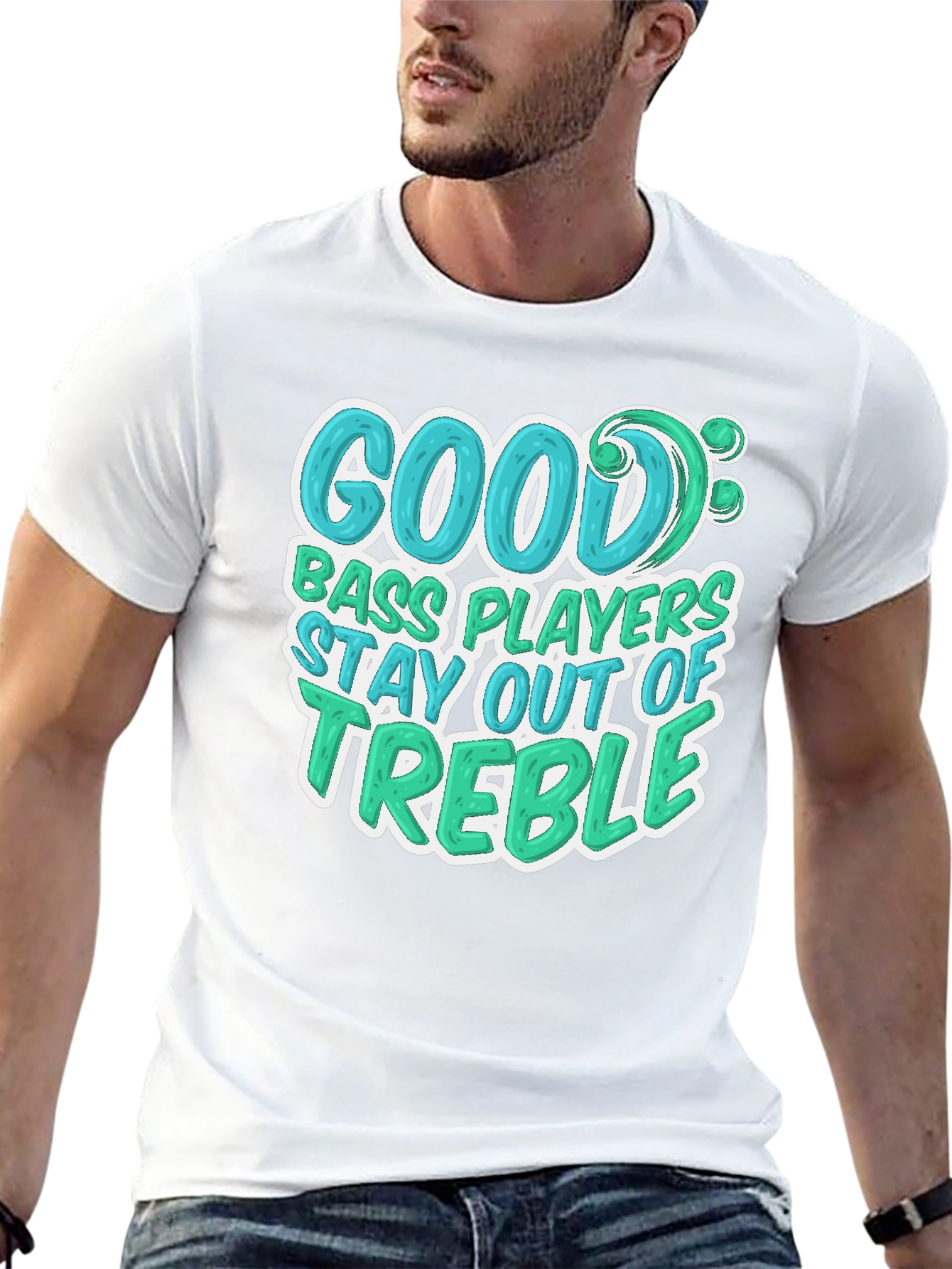 Good Bass Players Graphic T-Shirt