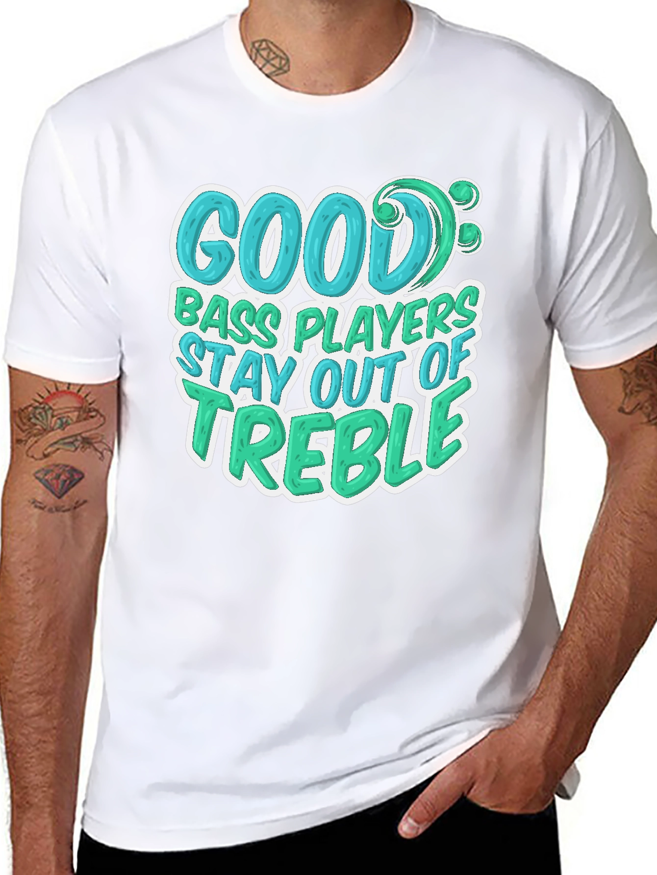 Good Bass Players Graphic T-Shirt