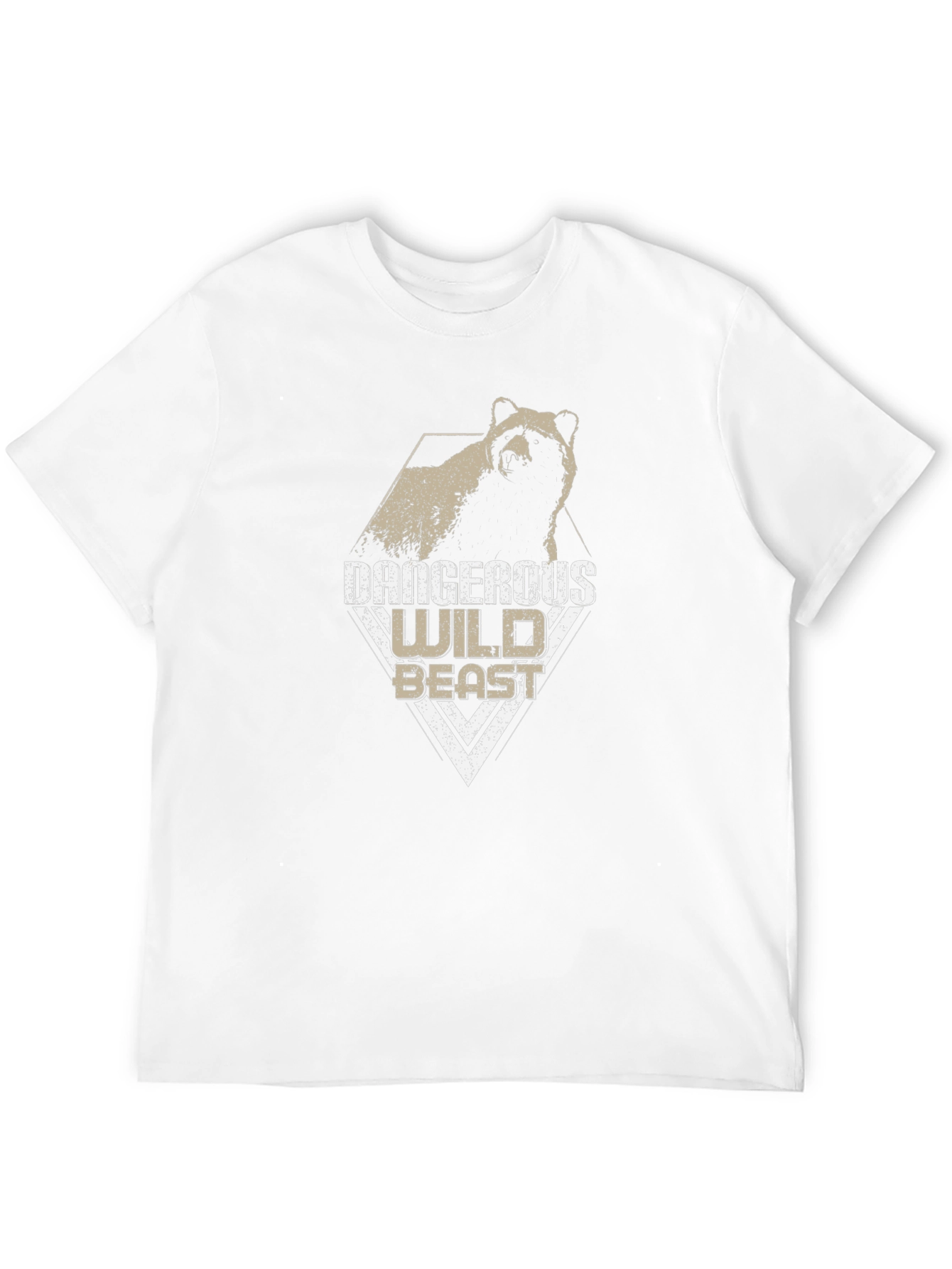 Dangerous Wild Beast Graphic Tee - Black