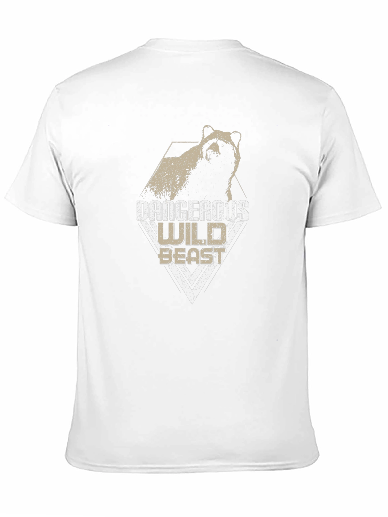 Dangerous Wild Beast Graphic Tee - Black
