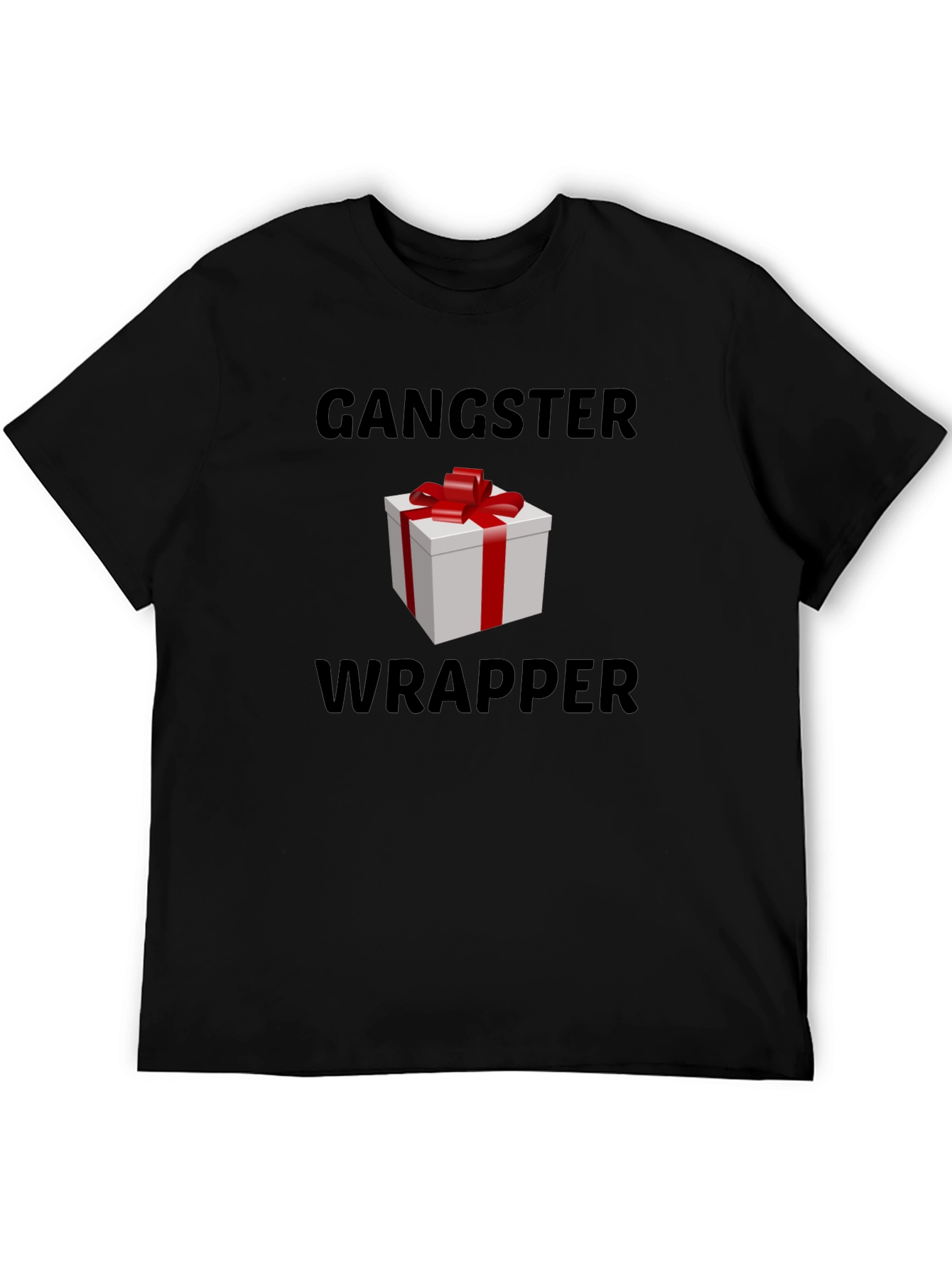 Gangster Wrapper T-Shirt - Holiday Gift Wrapping Crew