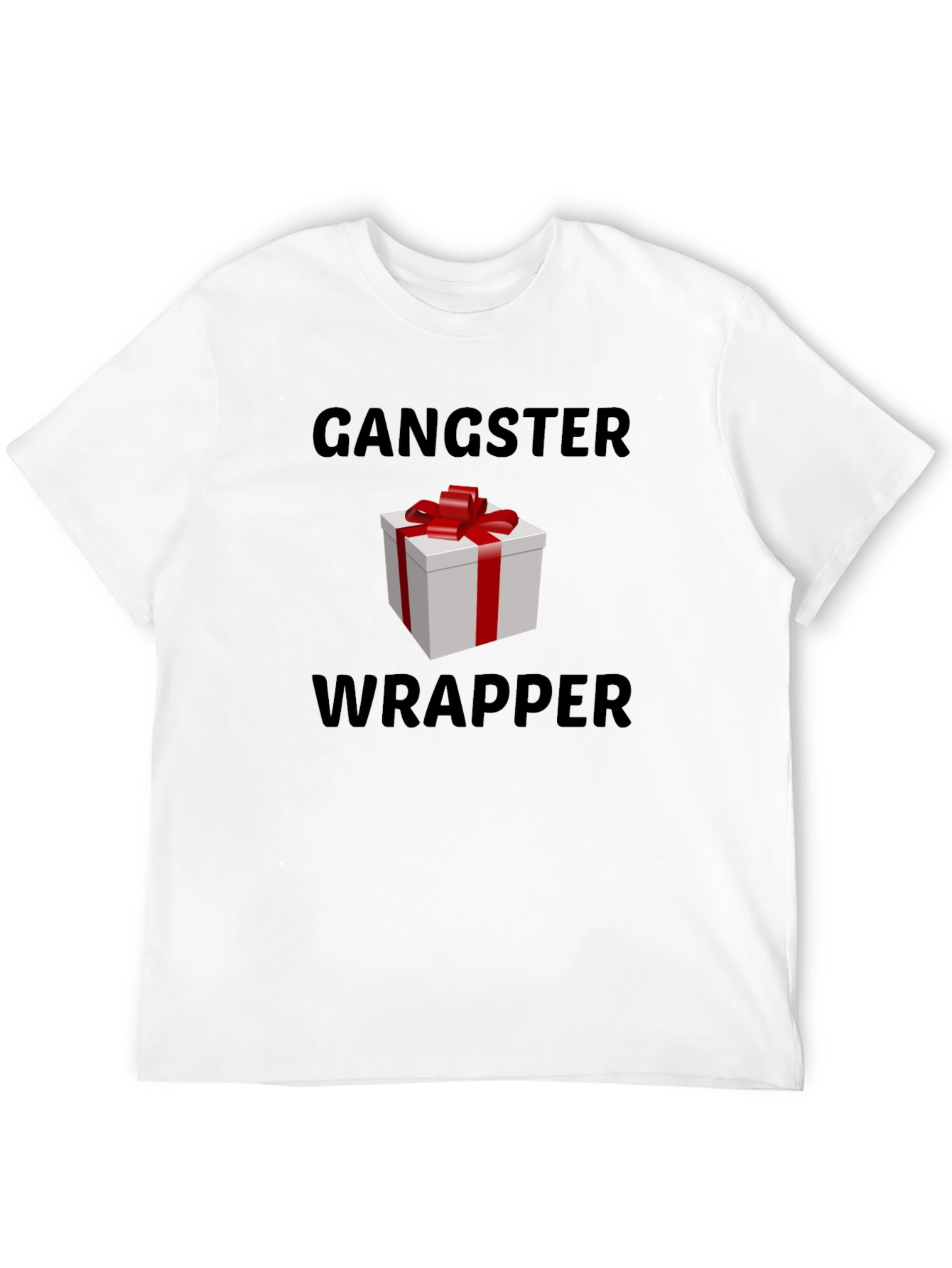 Gangster Wrapper T-Shirt - Holiday Gift Wrapping Crew