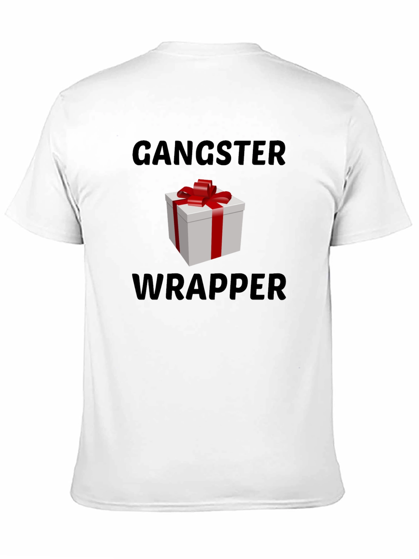 Gangster Wrapper T-Shirt - Holiday Gift Wrapping Crew