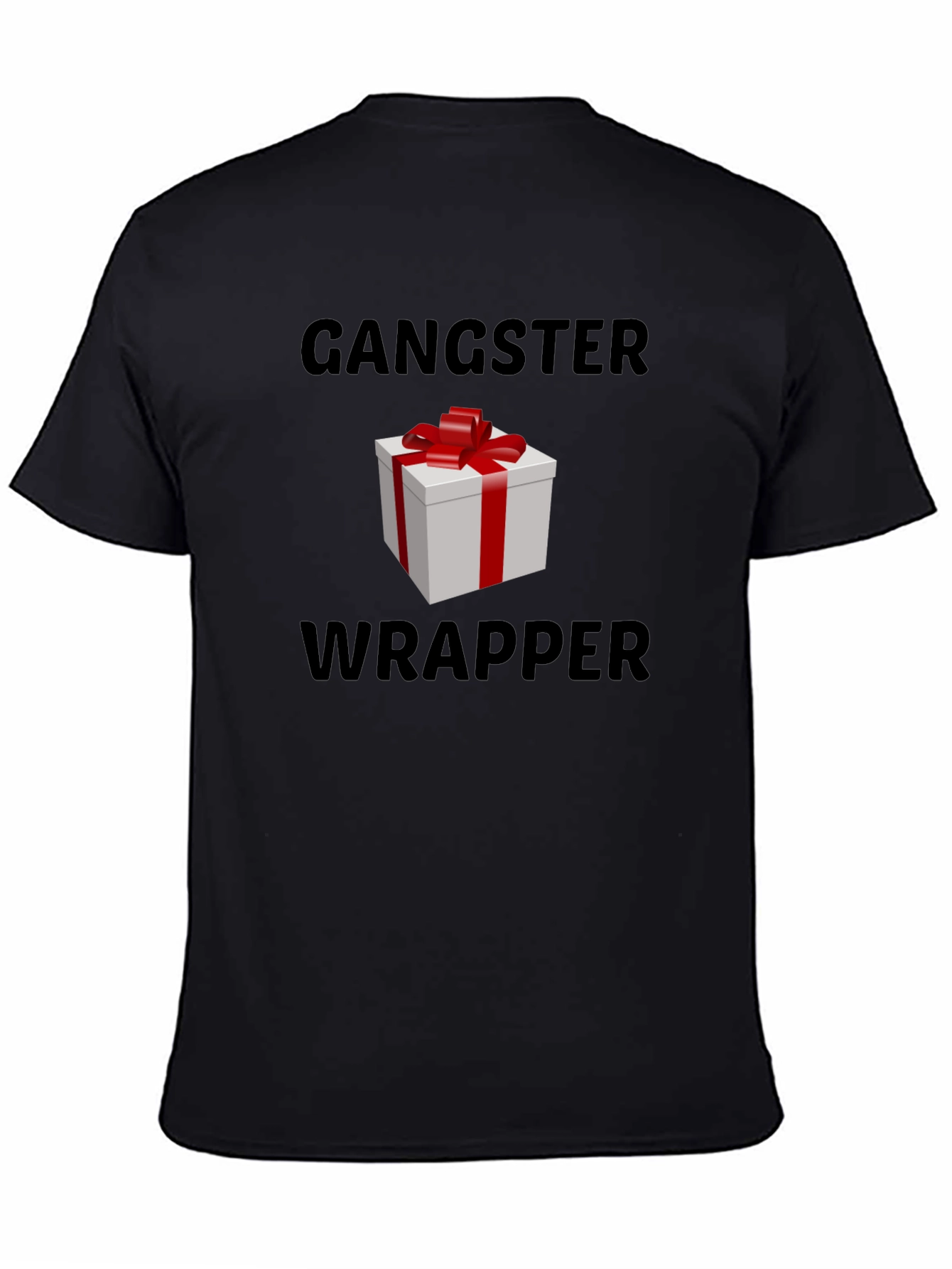 Gangster Wrapper T-Shirt - Holiday Gift Wrapping Crew