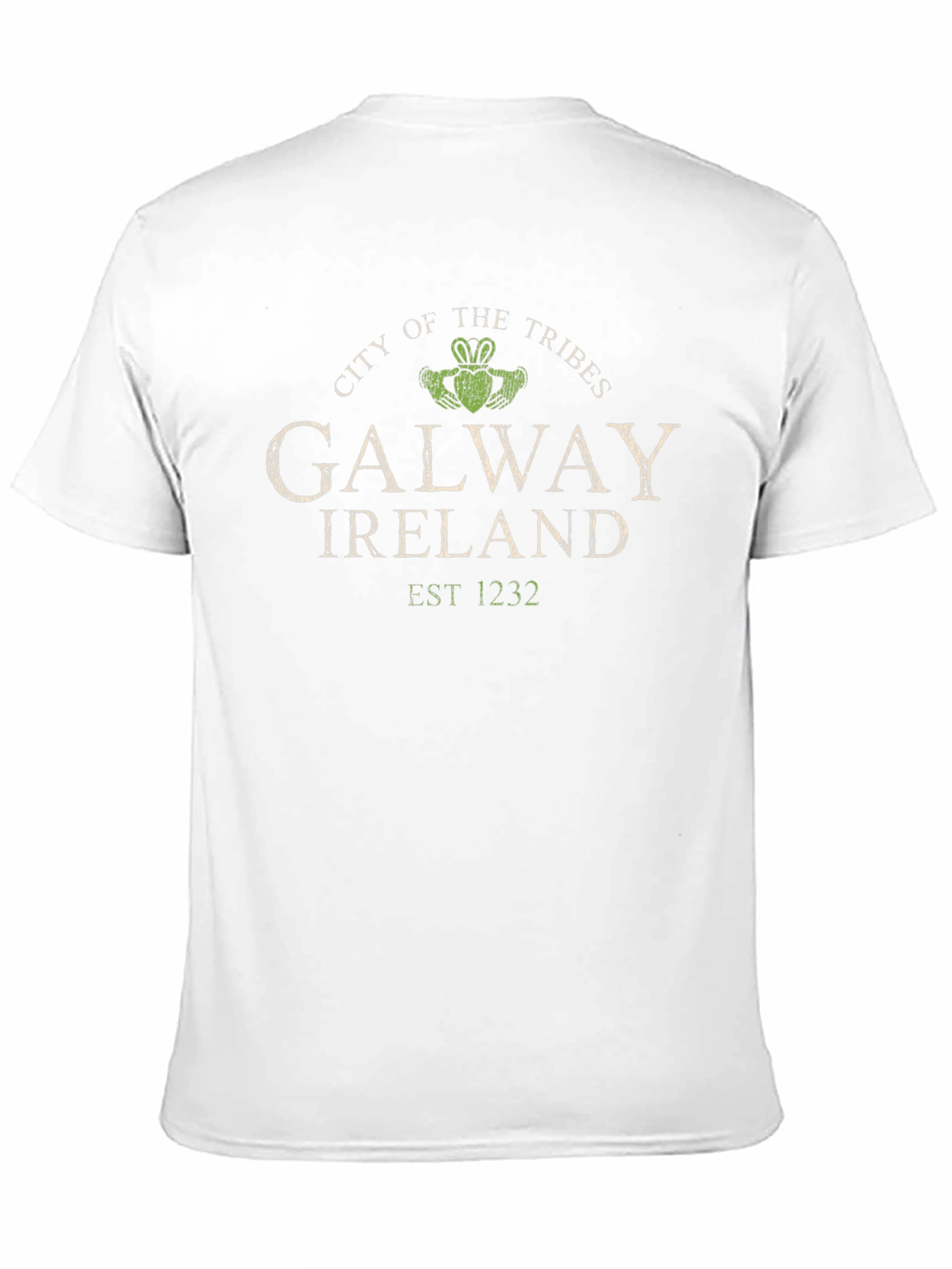 Galway Ireland City of the Tribes Black T-Shirt