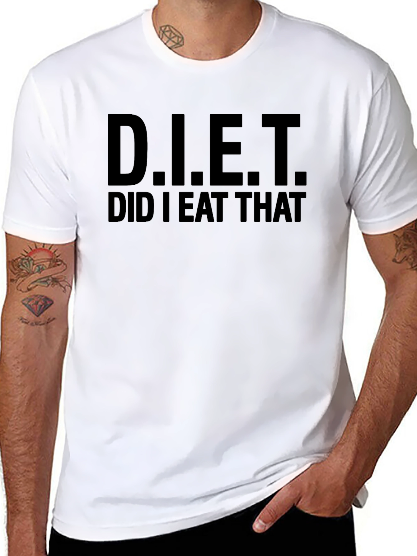 Funny Diet Did I Eat That T-Shirt