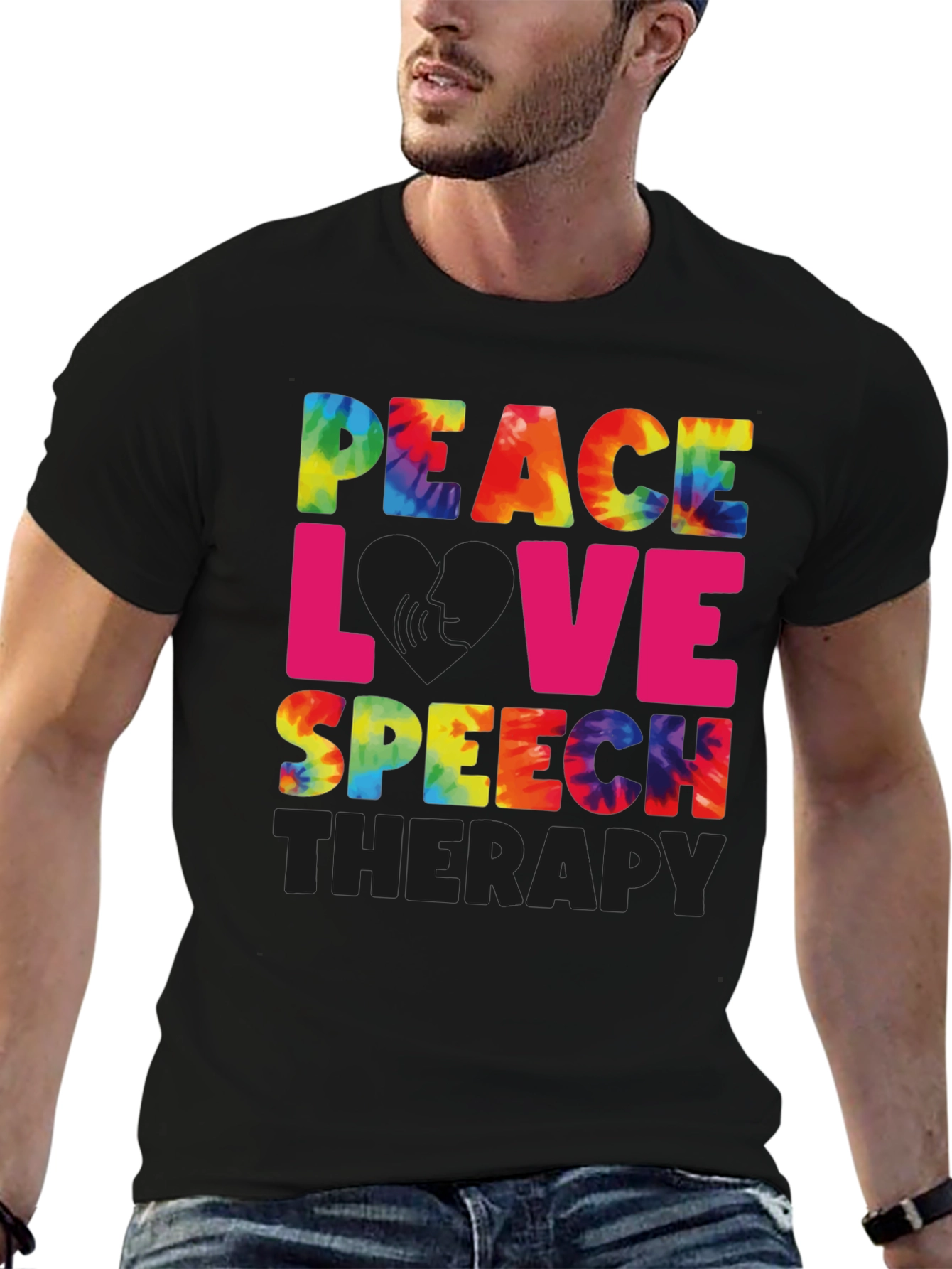 Peace Love Speech Therapy T-Shirt
