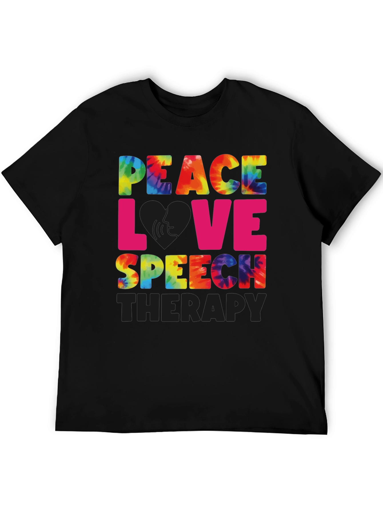 Peace Love Speech Therapy T-Shirt